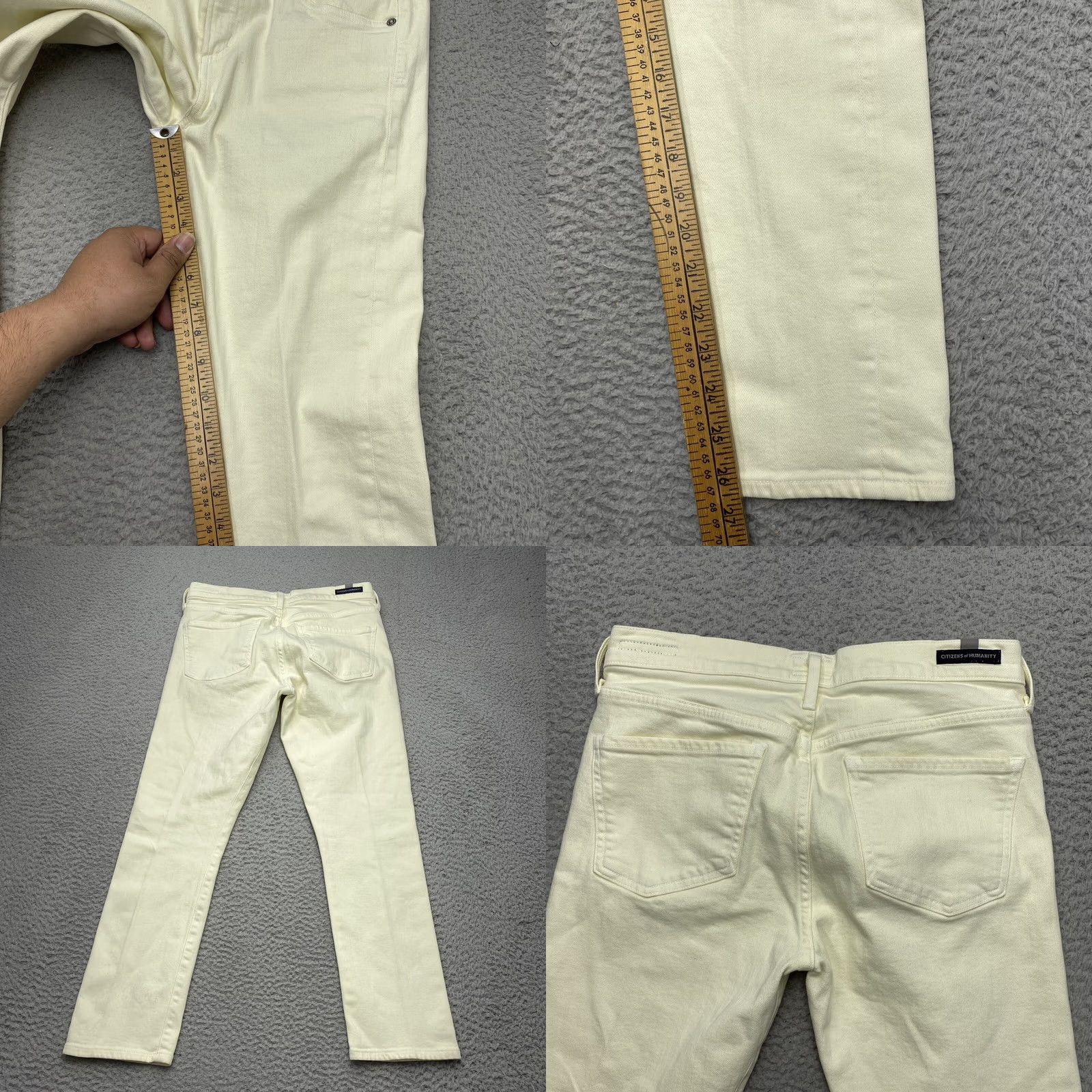 Citizens Of Humanity VINTAGE Citizens of Humanity Jeans Womens 28 Elsa Mid Rise Slim Crop Denim 30x26 Size 28" / US 6 / IT 42 - 8 Thumbnail