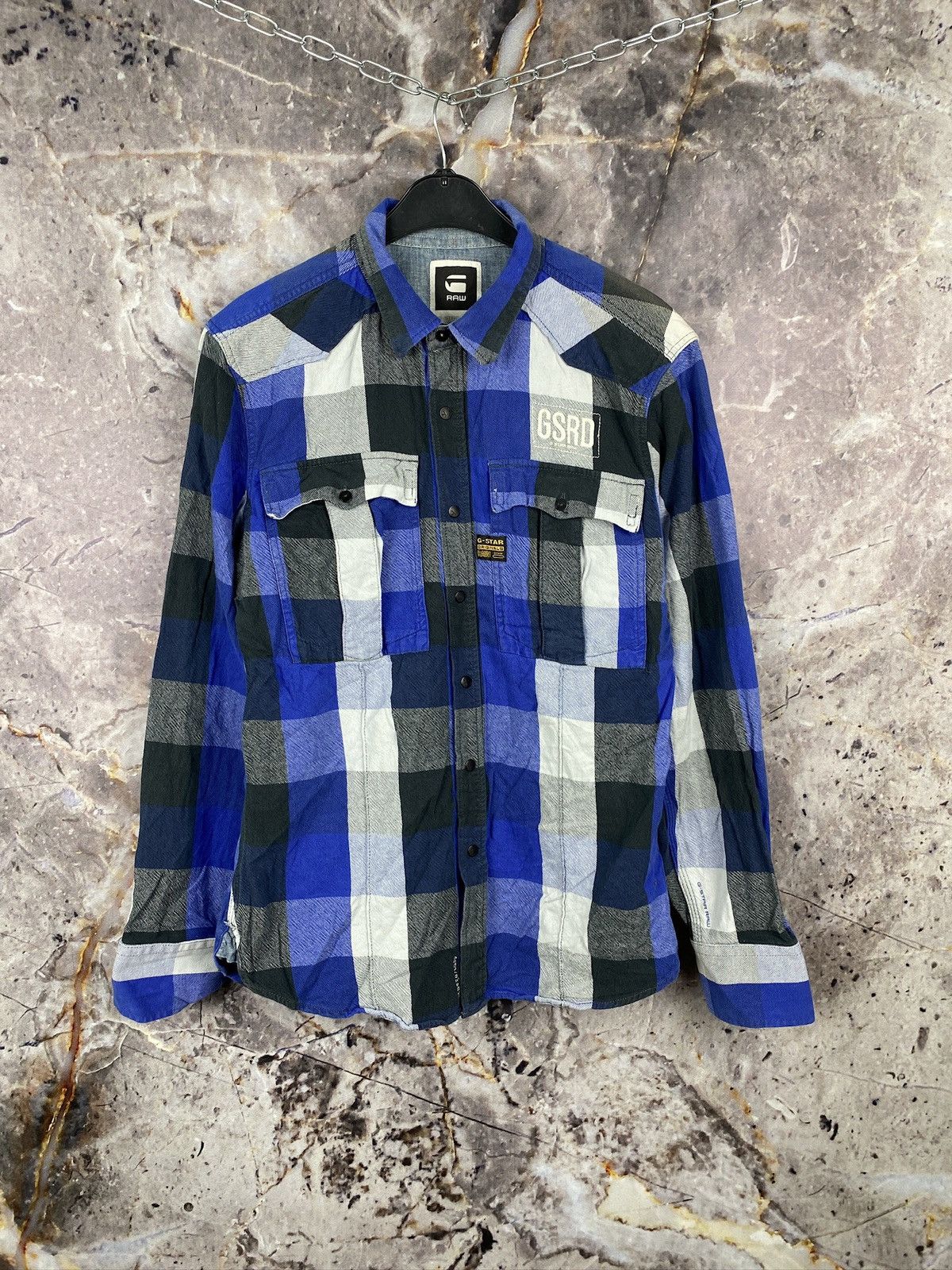 G-Star × Other Men’s G-Star Brass Yoda Shirt Button Up Streetwear Size XL Size US XL / EU 56 / 4 - 1 Thumbnail