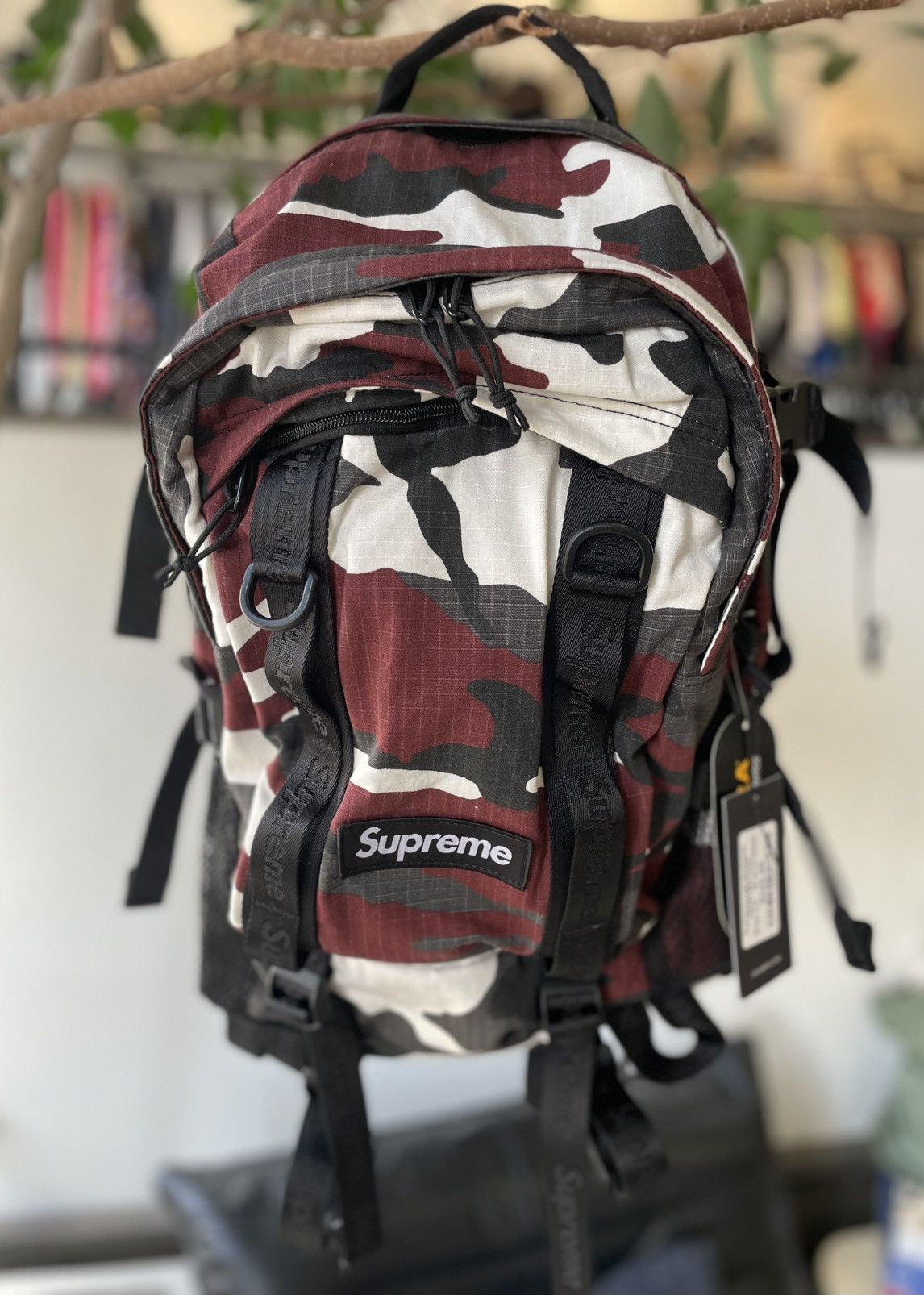 Supreme Supreme Logo Backpack (SS26) Size ONE SIZE - 1 Thumbnail