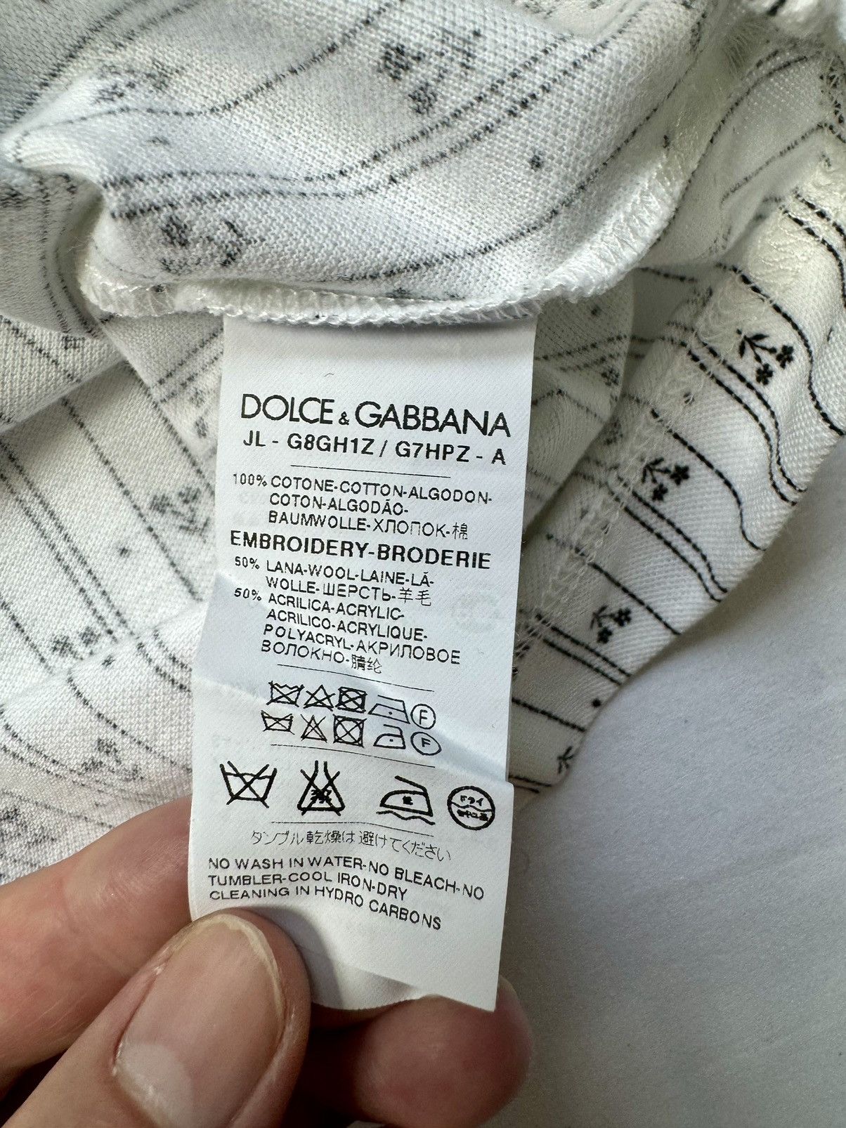 Dolce & Gabbana Dolce & Gabbana Men’s Guns Polo A/W 16 Runway Piece IT 52 Size US XL / EU 56 / 4 - 17 Thumbnail