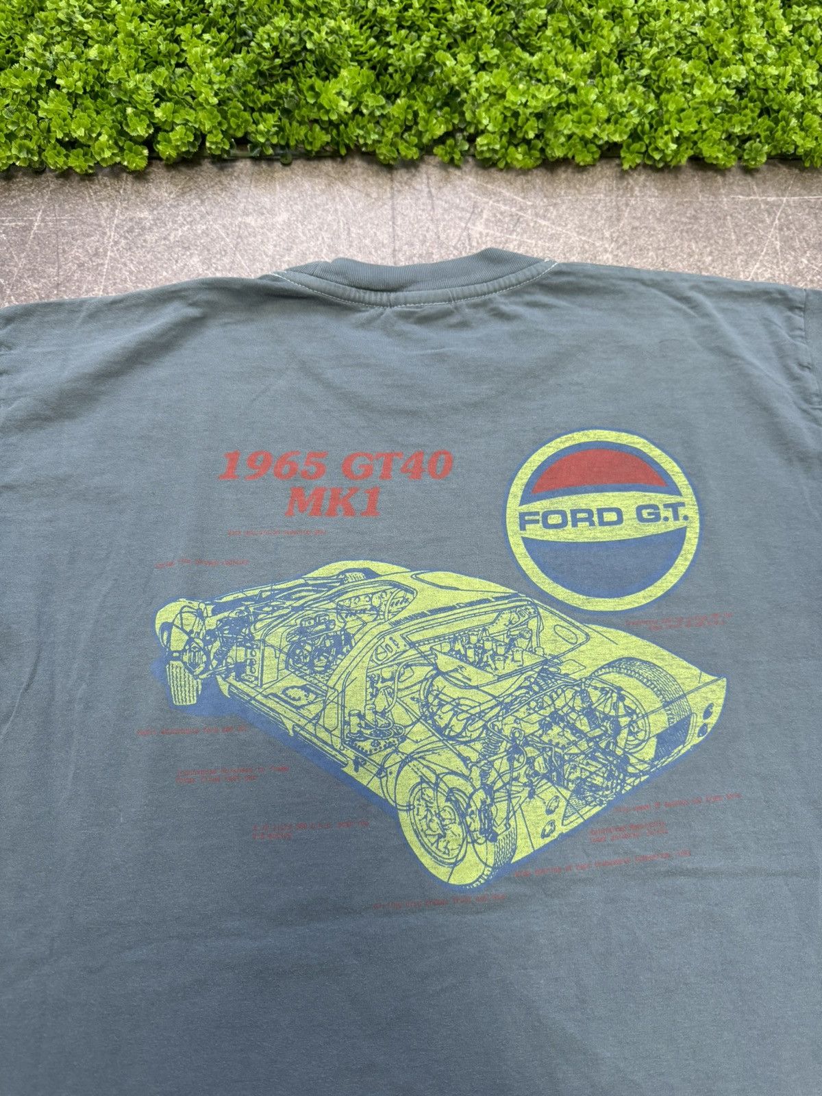Ford × Mustang × Vintage Vintage Ford GT40 tee racing tshirty2k Size US XXL / EU 58 / 5 - 10 Thumbnail