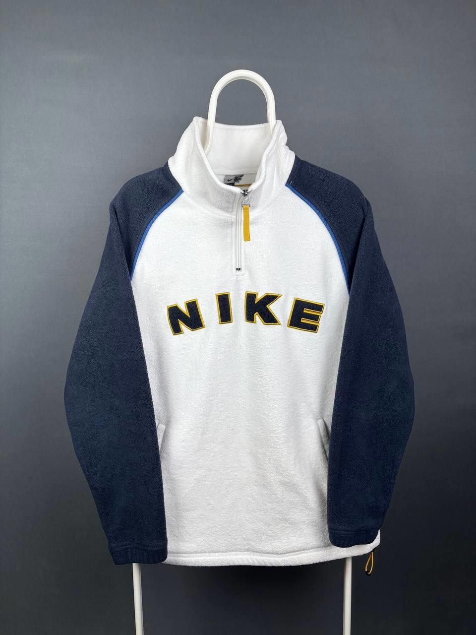 Nike Nike Fleece Jacket Size S Big Logo Vintage Size US S / EU 44-46 / 1 - 1 Thumbnail