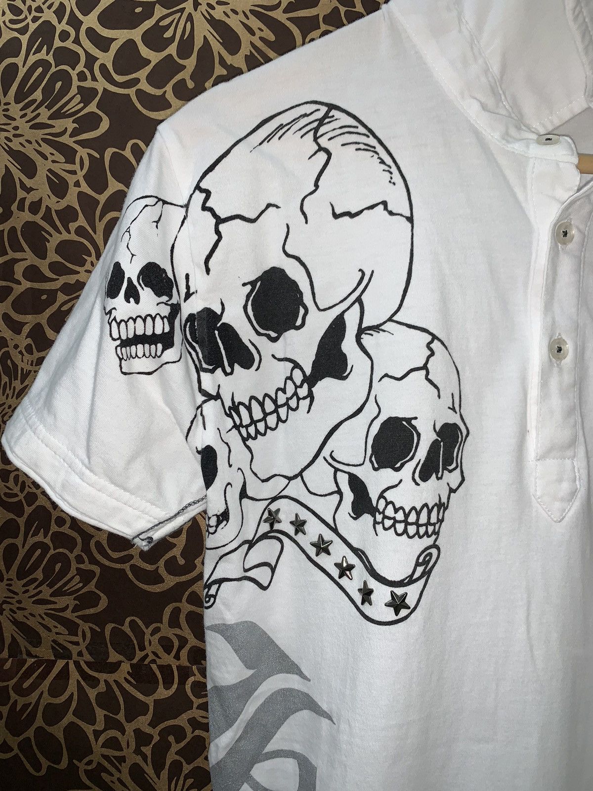 Other BULLET NOISE SKULLS DESIGN VERY RARE Size US L / EU 52-54 / 3 - 3 Thumbnail
