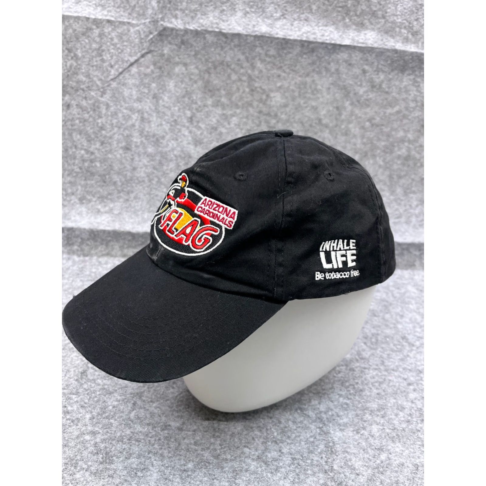 Vintage Arizona Cardinals Baseball Cap Hat Men One Size Black Adjustable 100% Cotton Classic Sports Size ONE SIZE - 4 Thumbnail