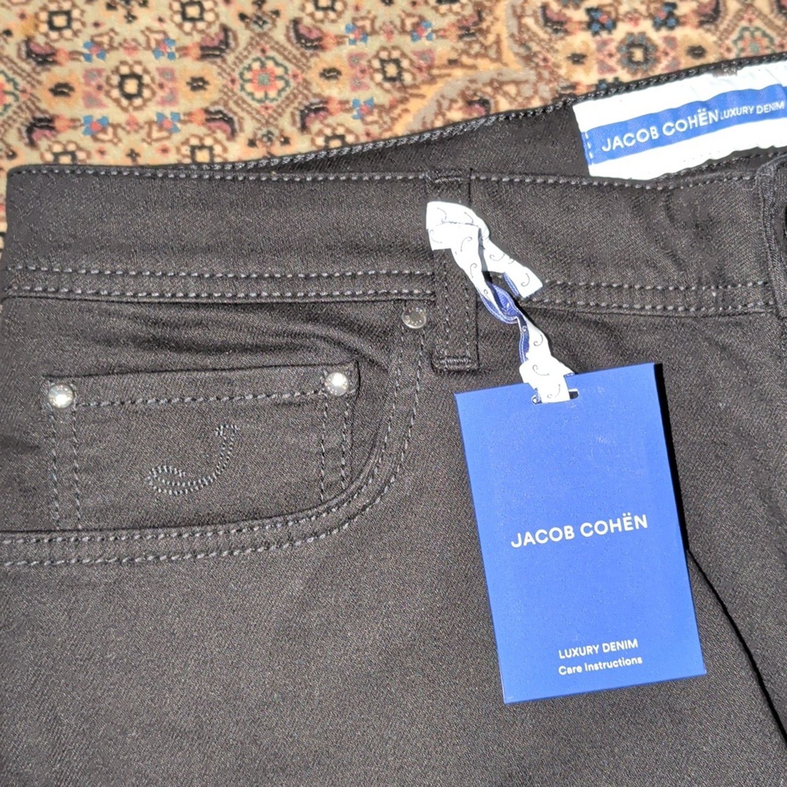 Jacob Cohen Jacob Cohen Dark Black Men Jeans Size 38 Size US 38 / EU 54 - 4 Thumbnail