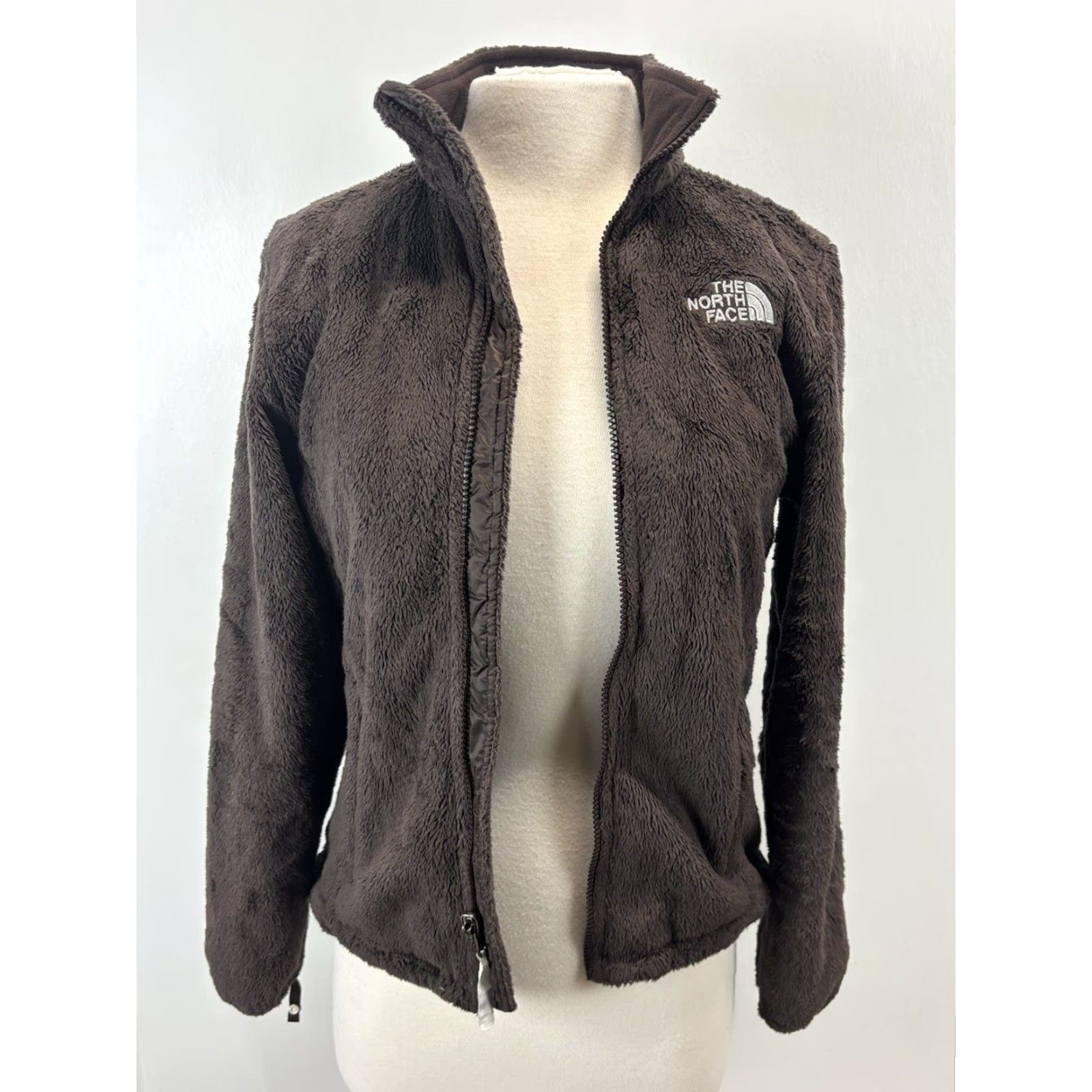 The North Face The North Face Osito Sherpa High Loft Fleece Jacket Coat Womens Size Small Brown Size S / US 4 / IT 40 - 7 Thumbnail