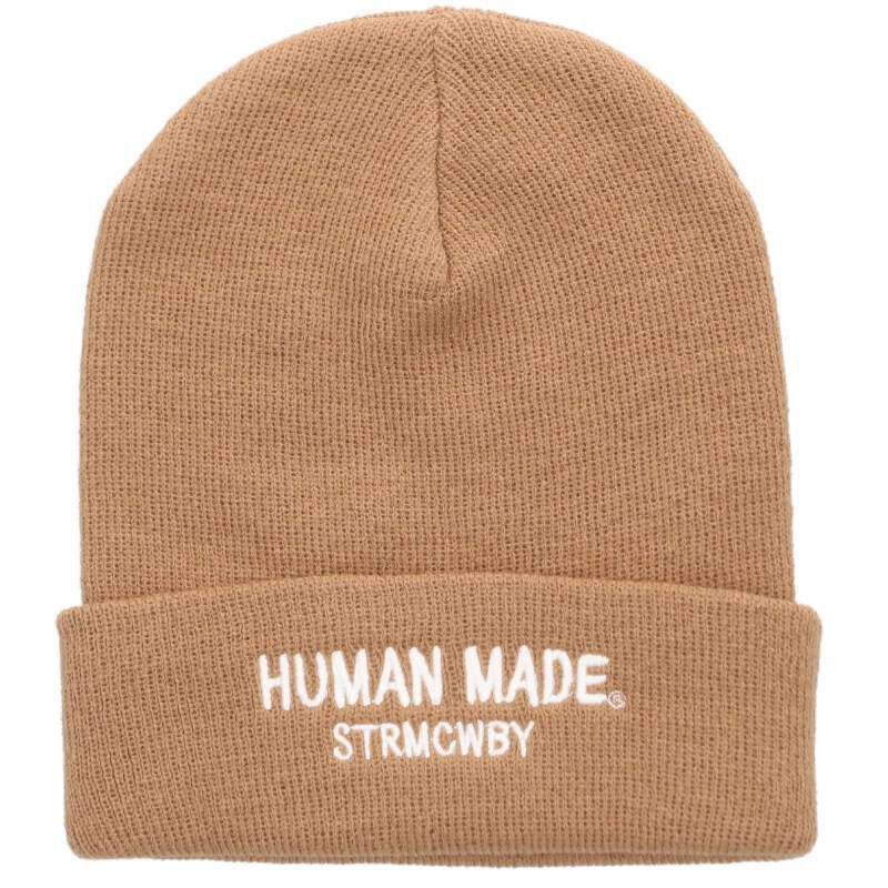 Human Made HUMAN MADE Logo Embroidered Acrylic Beanie Size ONE SIZE Size ONE SIZE - 1 Thumbnail