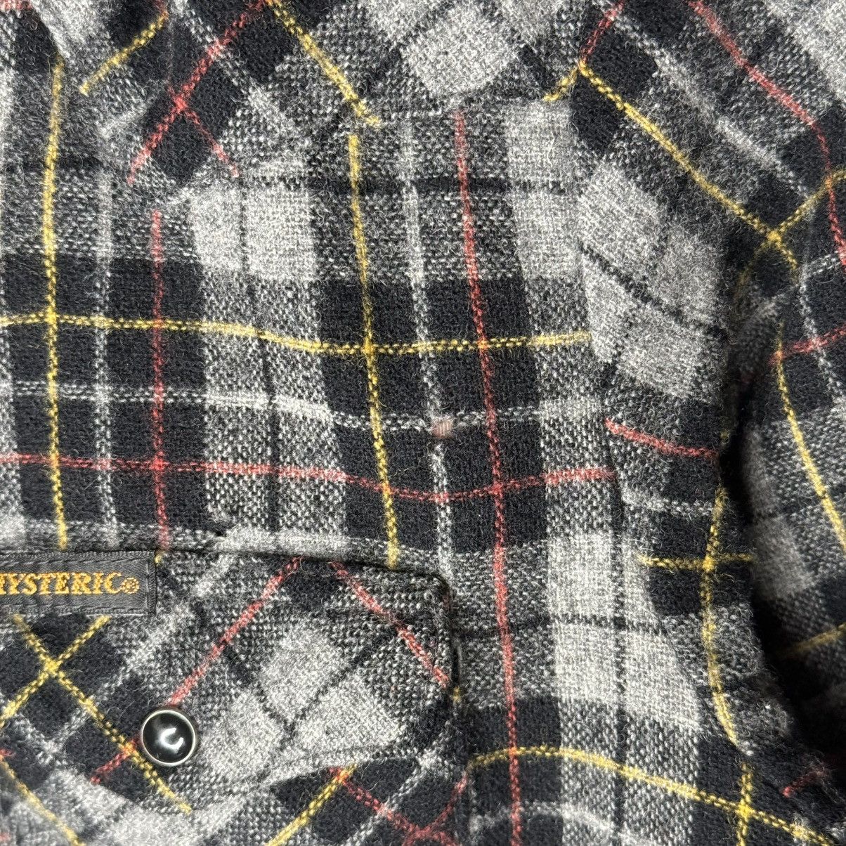 Hysteric Glamour × Vintage Vintage Hysteric Glamour Women’s Wool Plaid Flannel Shirt Size S / US 4 / IT 40 - 8 Thumbnail
