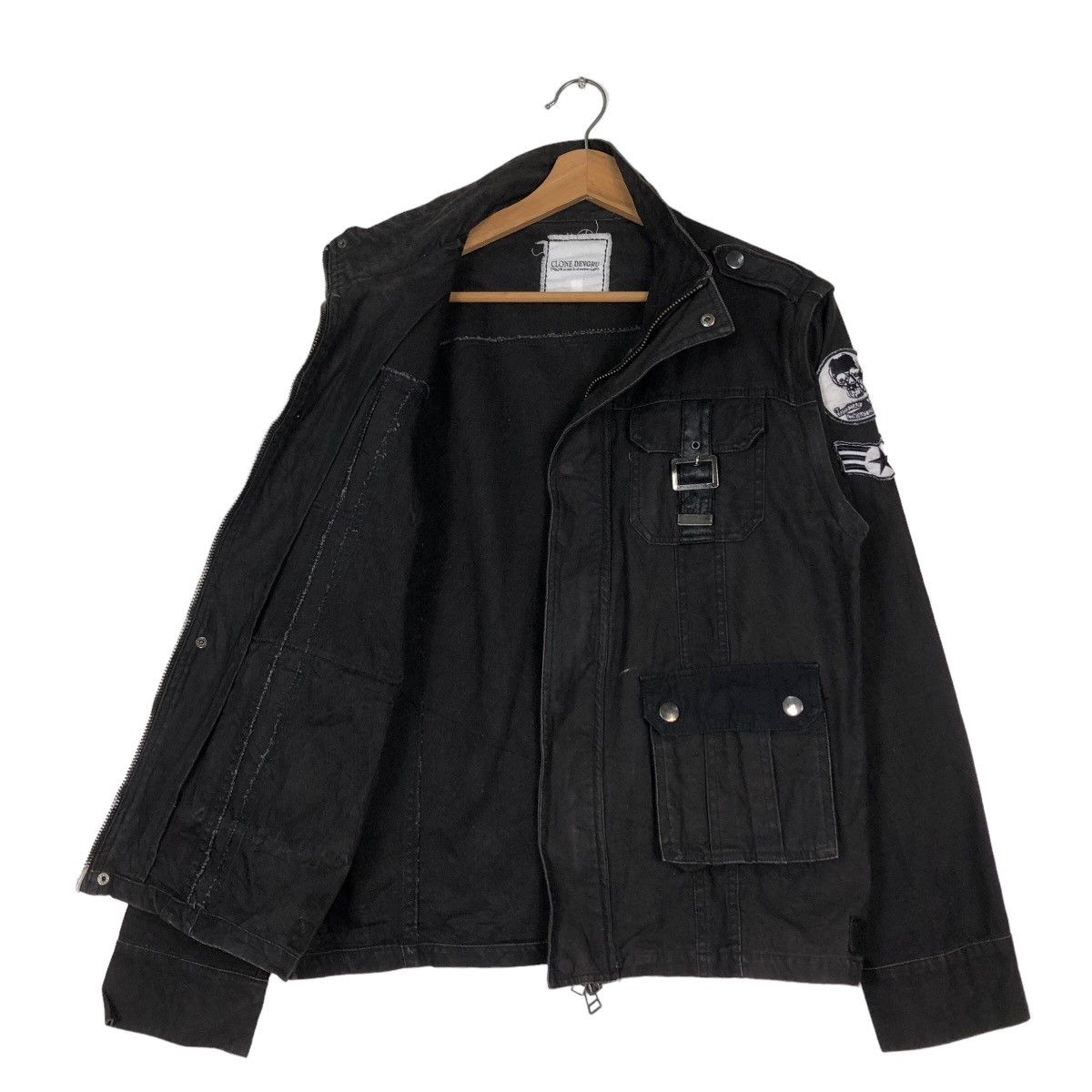 Hysteric Glamour 🔥Vintage Biker Jacket Punk Design Cargo Clone Devgru Japan Size US XL / EU 56 / 4 - 11 Thumbnail
