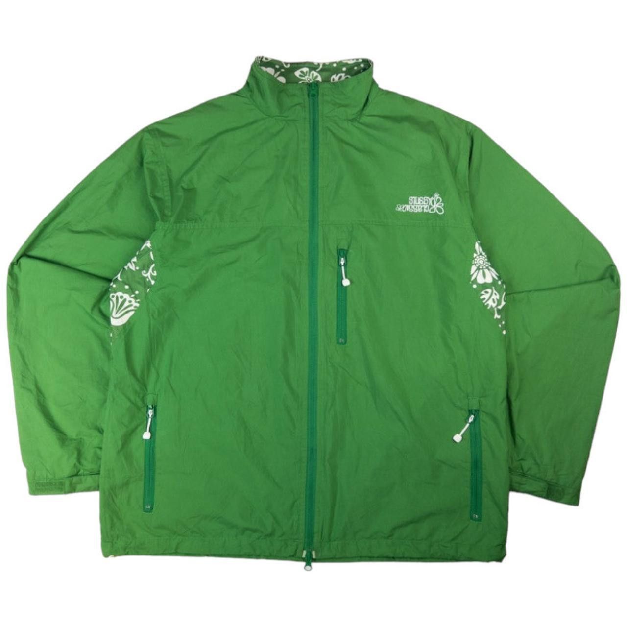 Stussy Vintage Stussy Classic Gear Zip Up Jacket Size XL Size US XL / EU 56 / 4 - 1 Thumbnail