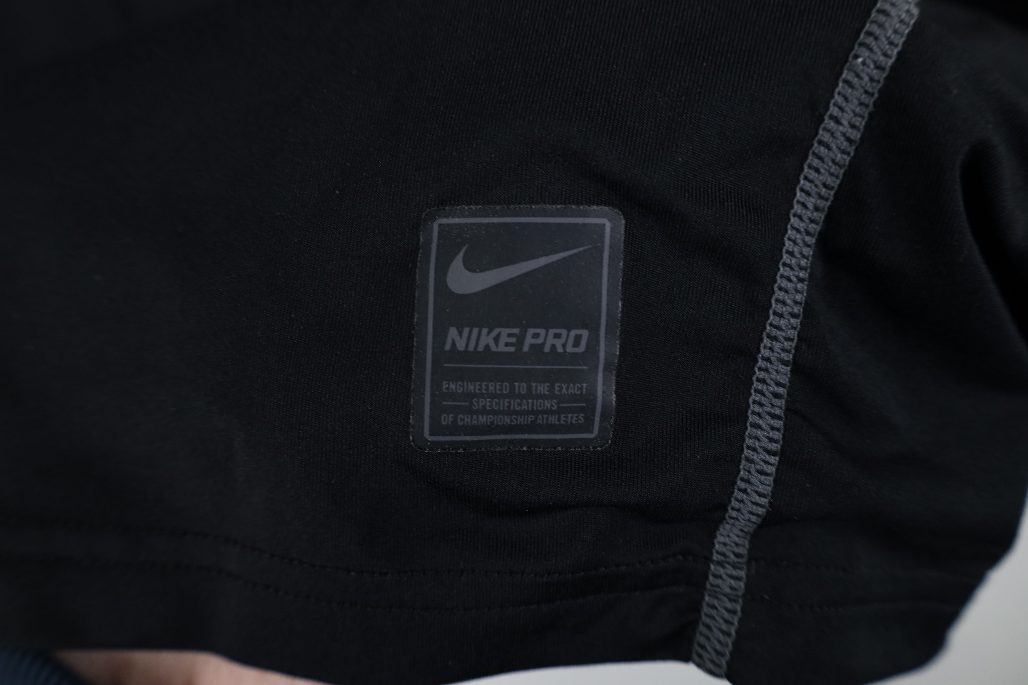 Nike Nike Pro Compression Gym Training Short Sleeve T-Shirt Black Size US M / EU 48-50 / 2 - 8 Thumbnail