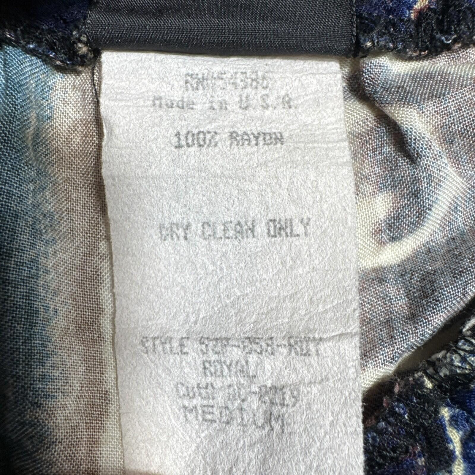 Other Judy Knapp California Tribal Print Rayon Pants Size Medium Size 32" / US 10 / IT 46 - 6 Thumbnail