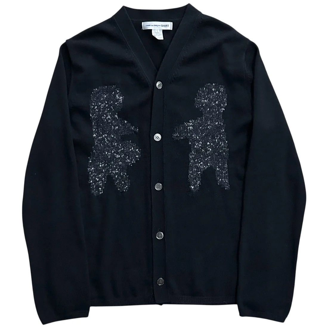 Comme des Garcons Comme des Garcons Shirt Intarsia Cardigan - AW19 Size US M / EU 48-50 / 2 - 1 Thumbnail