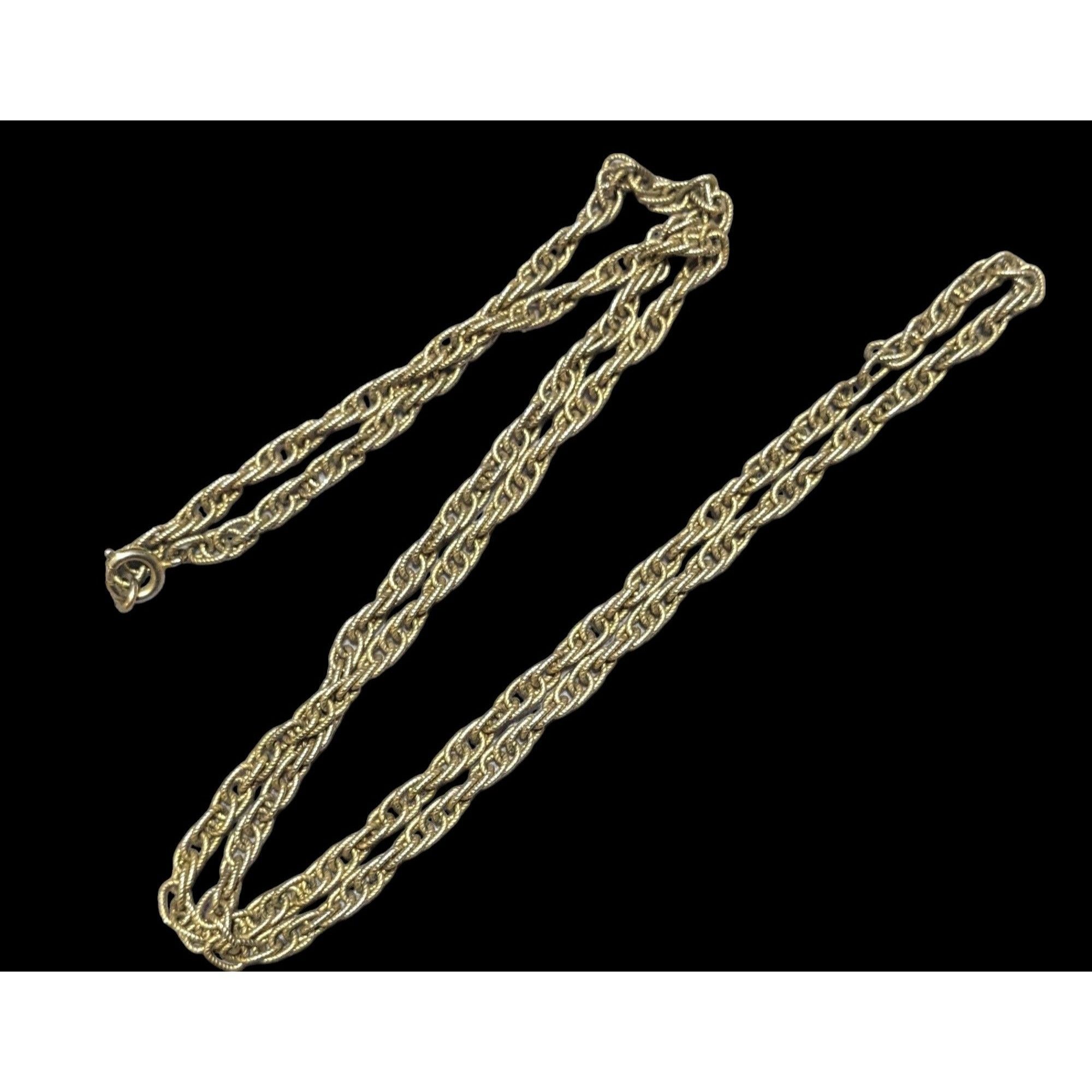 Other Simple Gold Rope Chain Necklace Size ONE SIZE - 1 Thumbnail