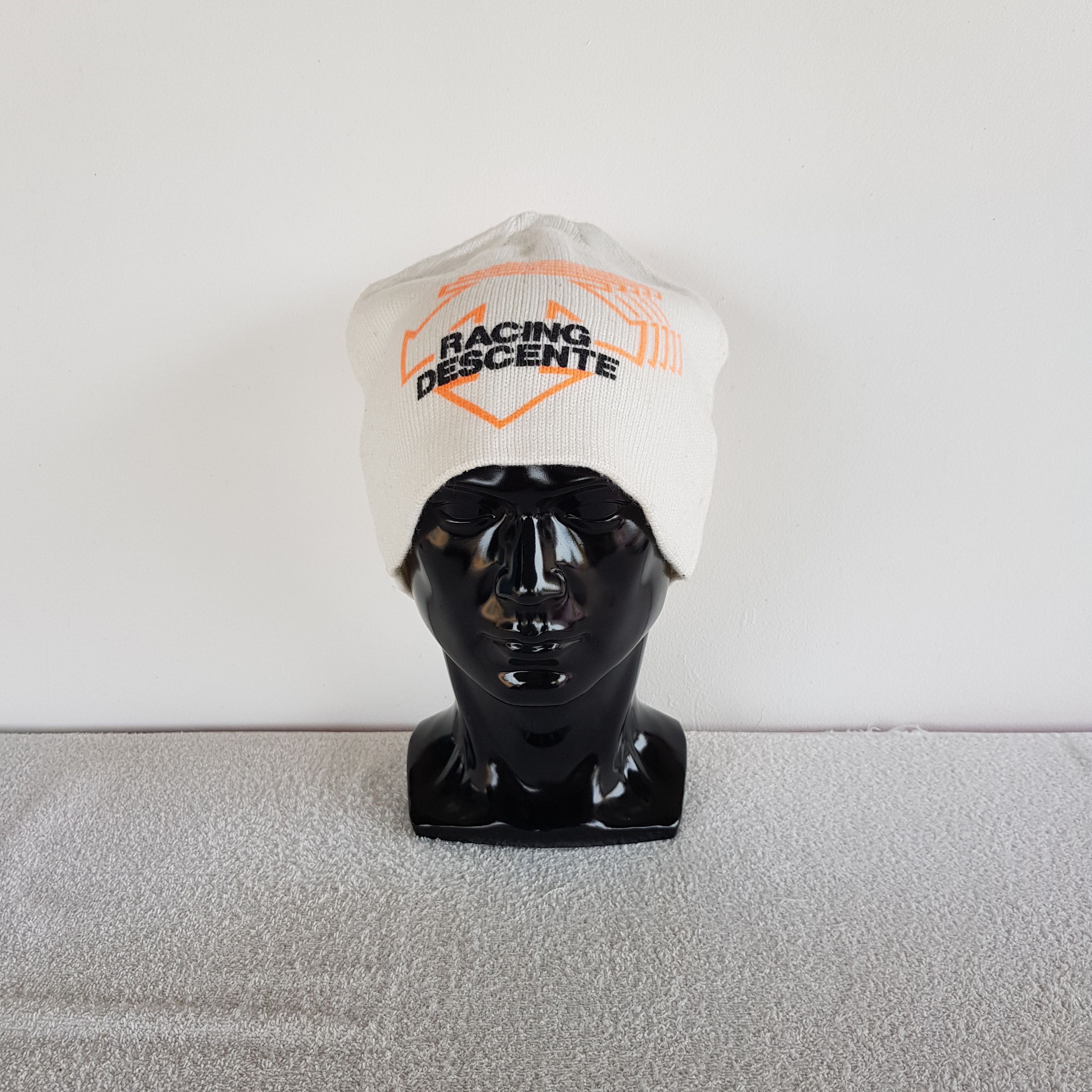 Descente Vintage Descente Racing Beanie 90s Japan Moto Snow Caps Hats Size ONE SIZE - 2 Thumbnail