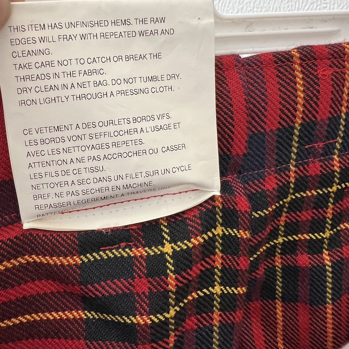 CDG by Comme des Garcons × Comme des Garcons Rare Comme Des Garçons Tartan Shorts Size 27" / US 4 / IT 40 - 7 Thumbnail