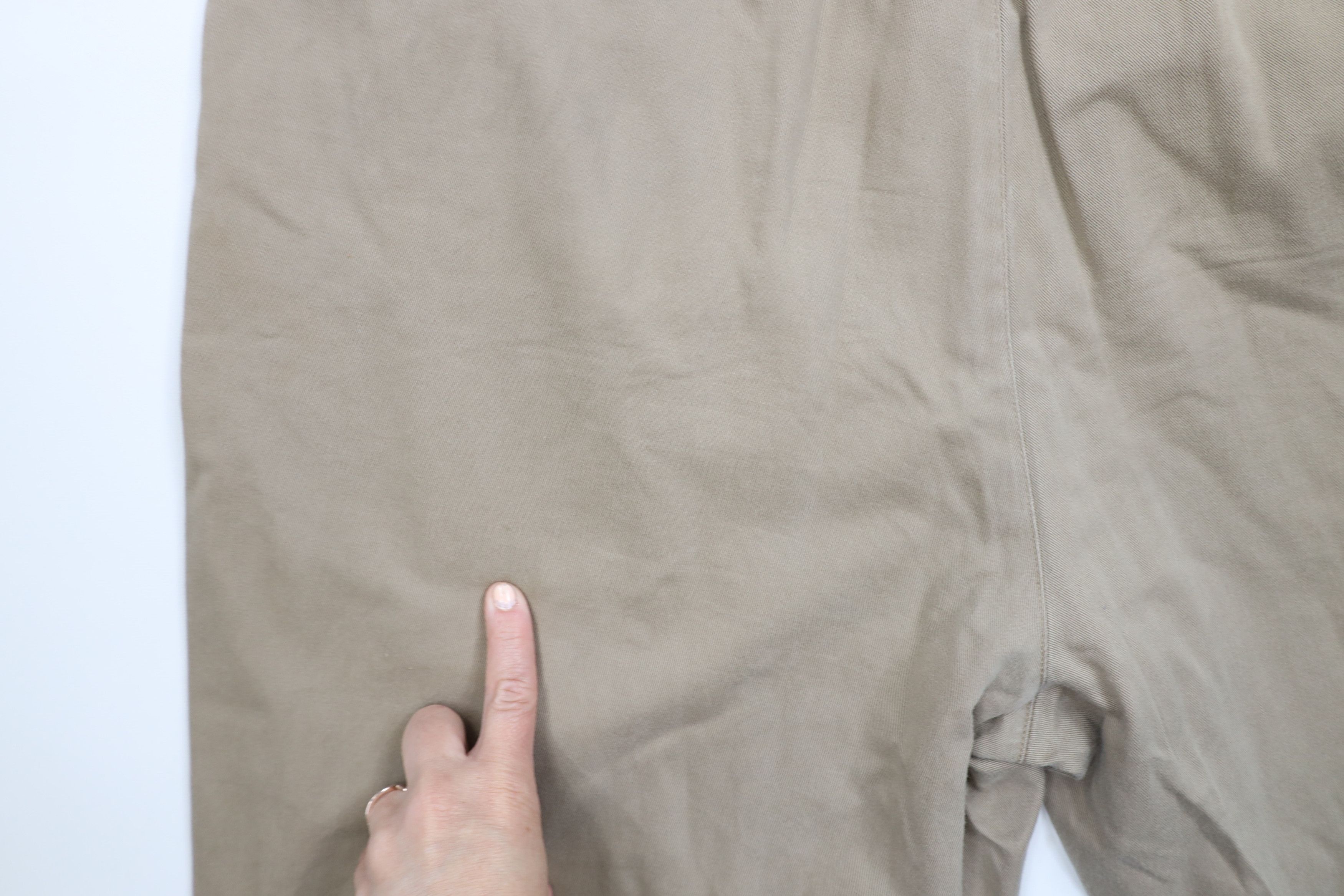 Tommy Hilfiger Vintage 90s Tommy Hilfiger Wide Leg Chino Pants Brown Size US 40 / EU 56 - 13 Thumbnail