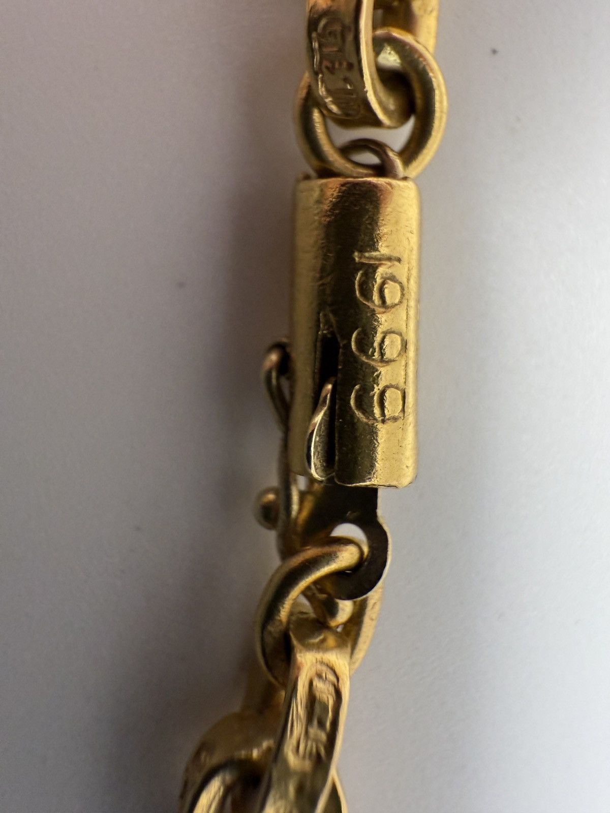 Chrome Hearts Chrome Hearts 22k Gold Paper Chain Necklace 30 inch Size ONE SIZE - 6 Thumbnail