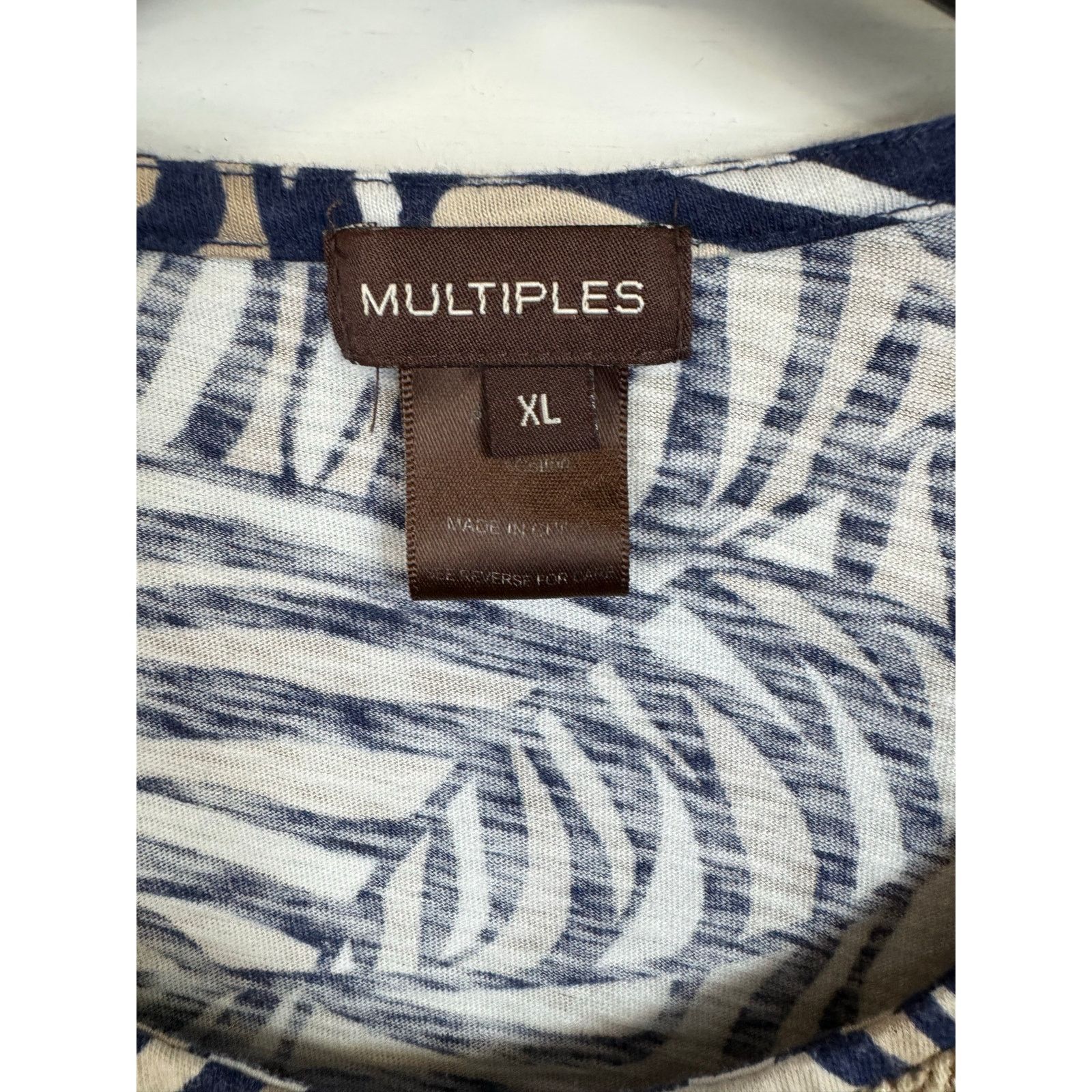 Other Multiples 3/4 Sleeve Blouse Women's Size XL Size XL / US 12-14 / IT 48-50 - 3 Thumbnail