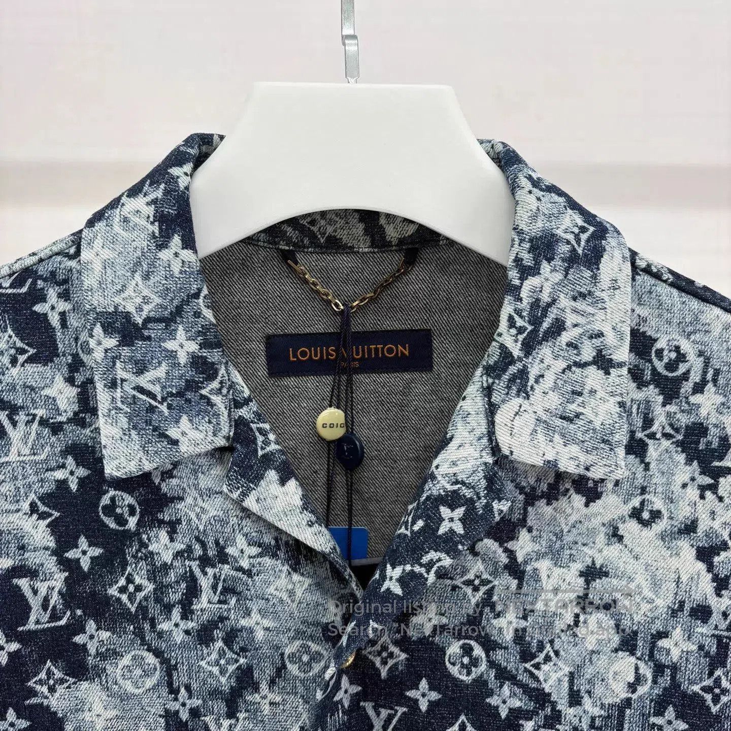 Louis Vuitton Blue Short. Size US XL / EU 56 / 4 - 3 Thumbnail