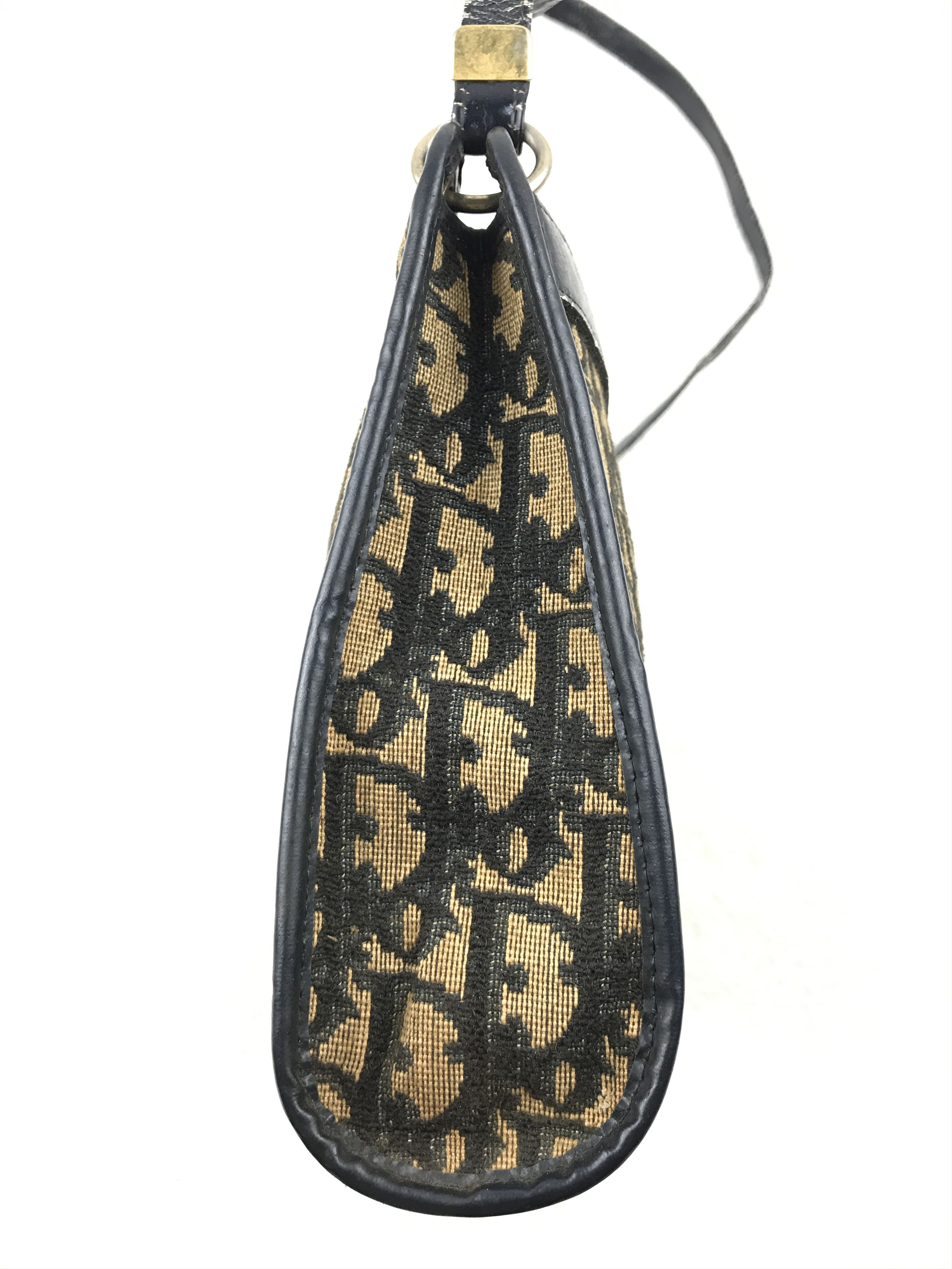 Christian Dior Monsieur Vintage Christian Dior Oblique Shoulder Bag Size ONE SIZE - 3 Thumbnail