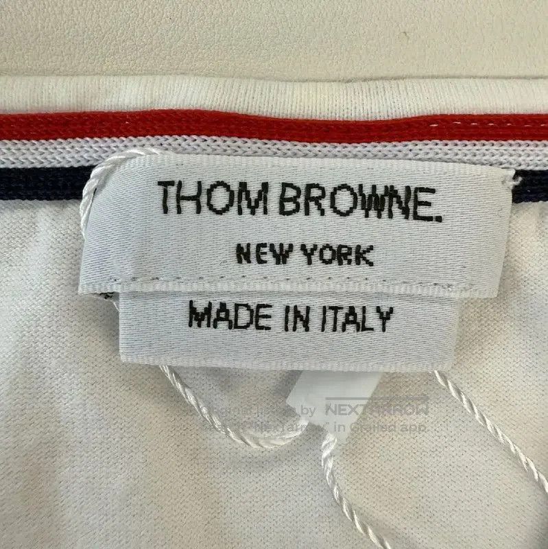 Thom Browne Thom Browne White Cotton Women's T-Shirt . Size M / US 6-8 / IT 42-44 - 3 Thumbnail