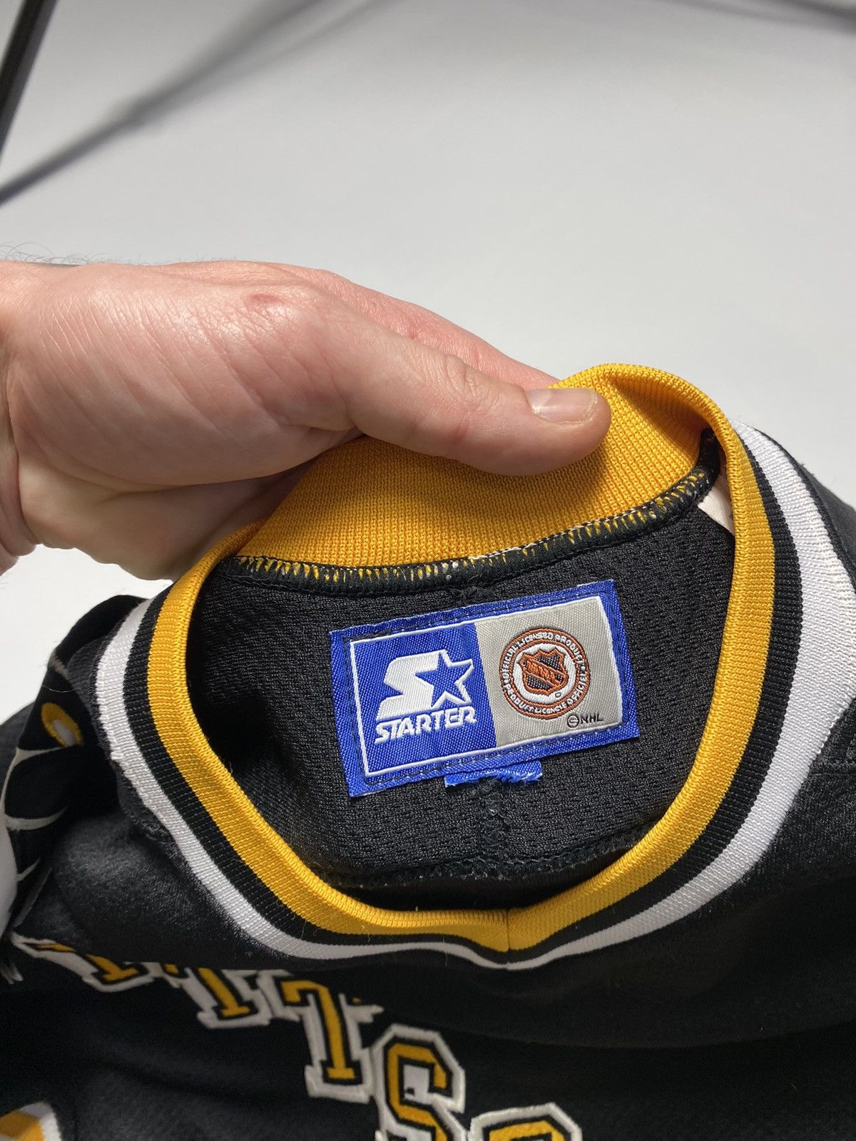 Ccm × Starter × Vintage Snoop Dog style 90s Pittsburgh Penguins Jagr CCM Jersey Size US S / EU 44-46 / 1 - 7 Thumbnail