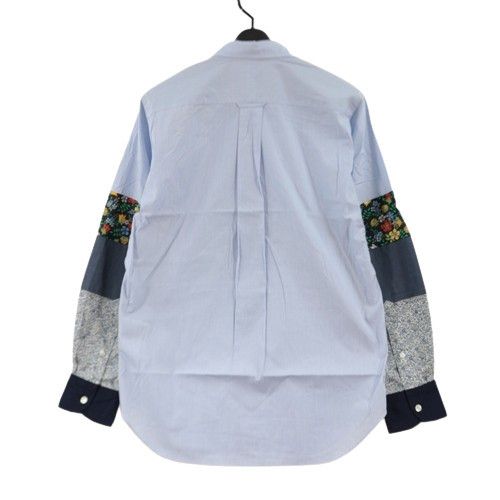 Junya Watanabe Shirt Sleeve Switching Button Down Blue Size US XS / EU 42 / 0 - 2 Thumbnail