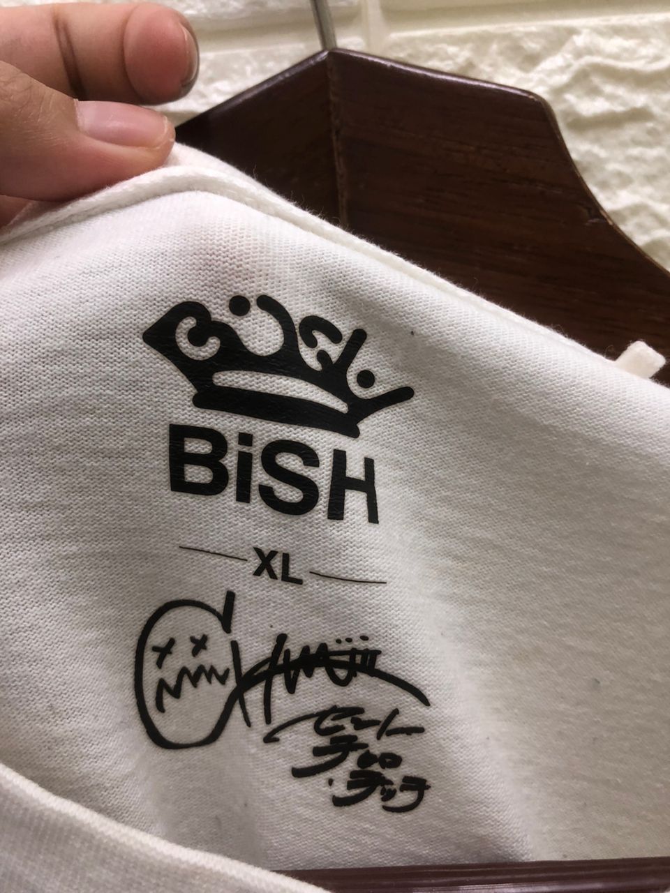 Band Tees vintage Bish for cleaning staff band tshirt tee Size US XL / EU 56 / 4 - 7 Thumbnail