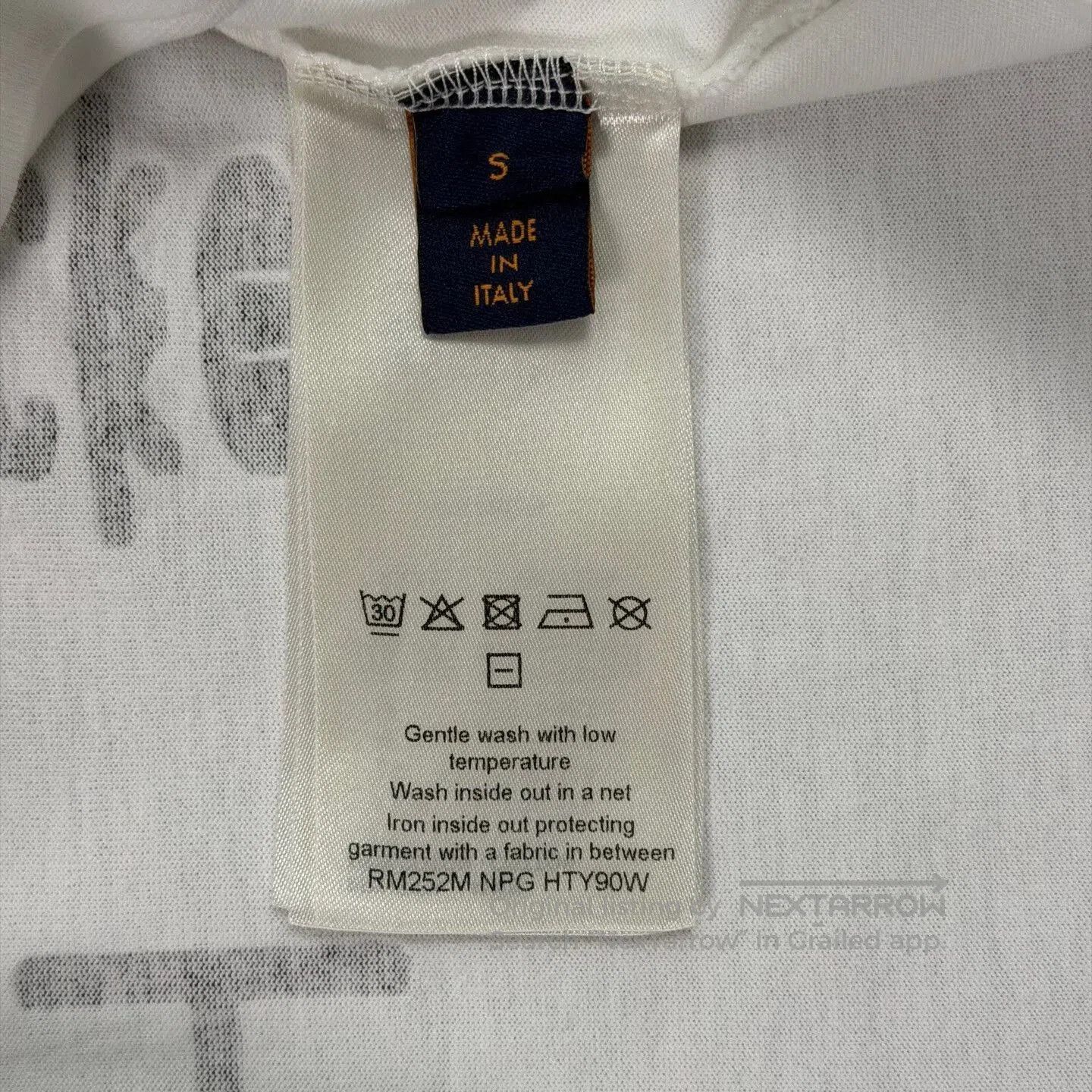 Louis Vuitton LV 2025 CPFM Collaboration White T-shirt. Size US S / EU 44-46 / 1 - 7 Thumbnail