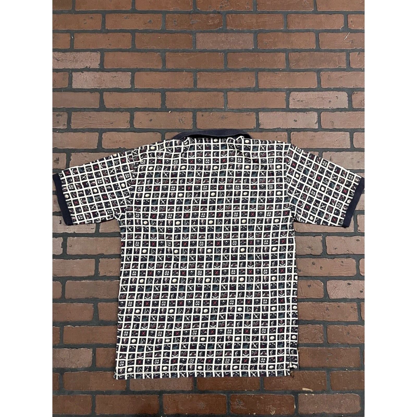 Vintage VINTAGE Alexxus Shirt Polo Golf Men’s M Blue Check Pattern Casual Shirts Men Size US M / EU 48-50 / 2 - 7 Thumbnail