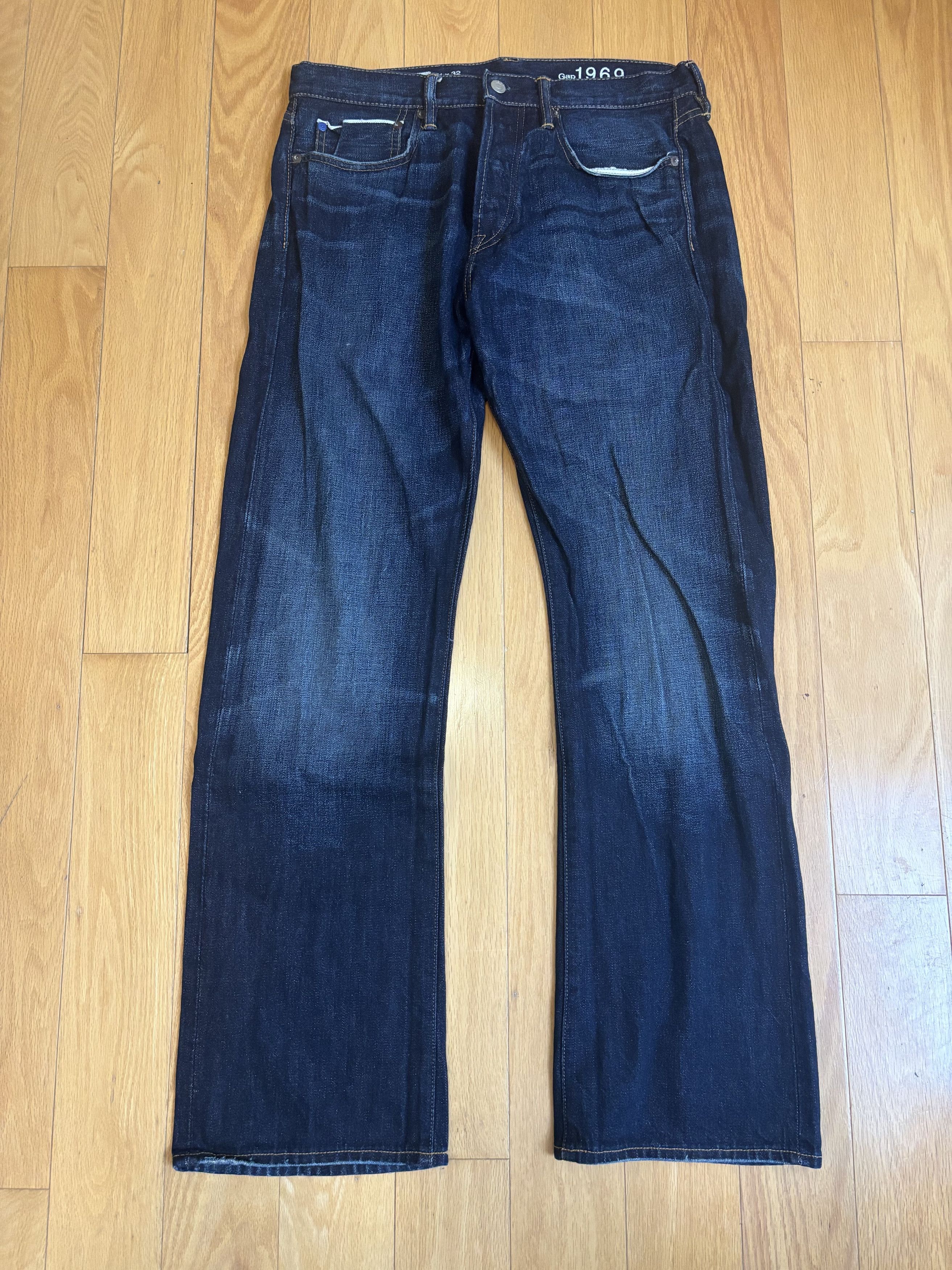 Gap Vintage GAP 1969 Loose Flared Denim 31/32 Size US 31 - 1 Thumbnail