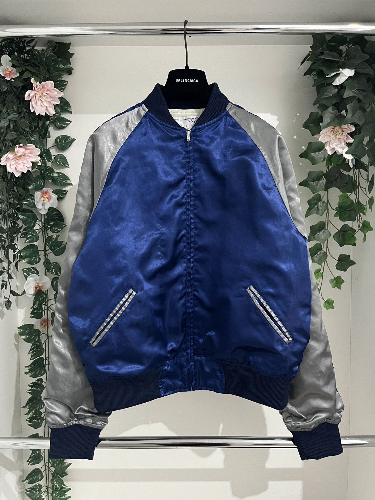 Comme des Garcons SHIRT AW2017 Runway Comme Des Garcons Shirt Boys Bomber Jacket Size US L / EU 52-54 / 3 - 2 Thumbnail