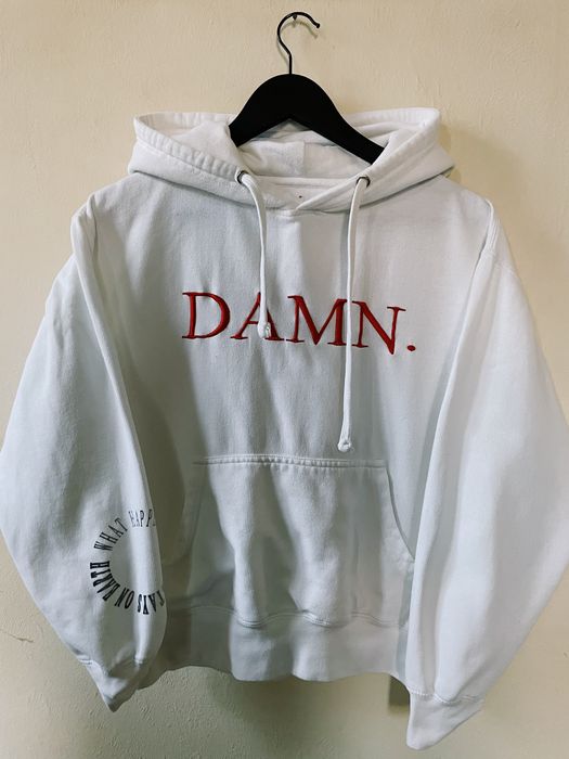 Kendrick lamar damn tour hoodie hot sale