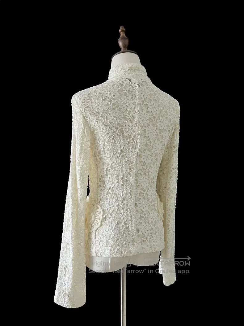 Comme des Garcons Comme Des Garcons Lace applique jacket Size M / US 6-8 / IT 42-44 - 6 Thumbnail