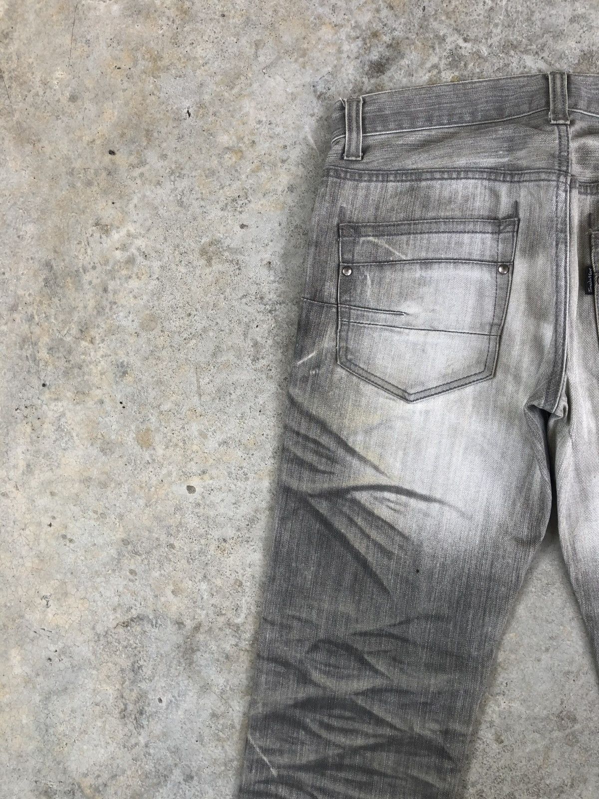 Tornado Mart Tornado Mart Flared Jeans Distressed Jeans Size US 32 / EU 48 - 10 Thumbnail