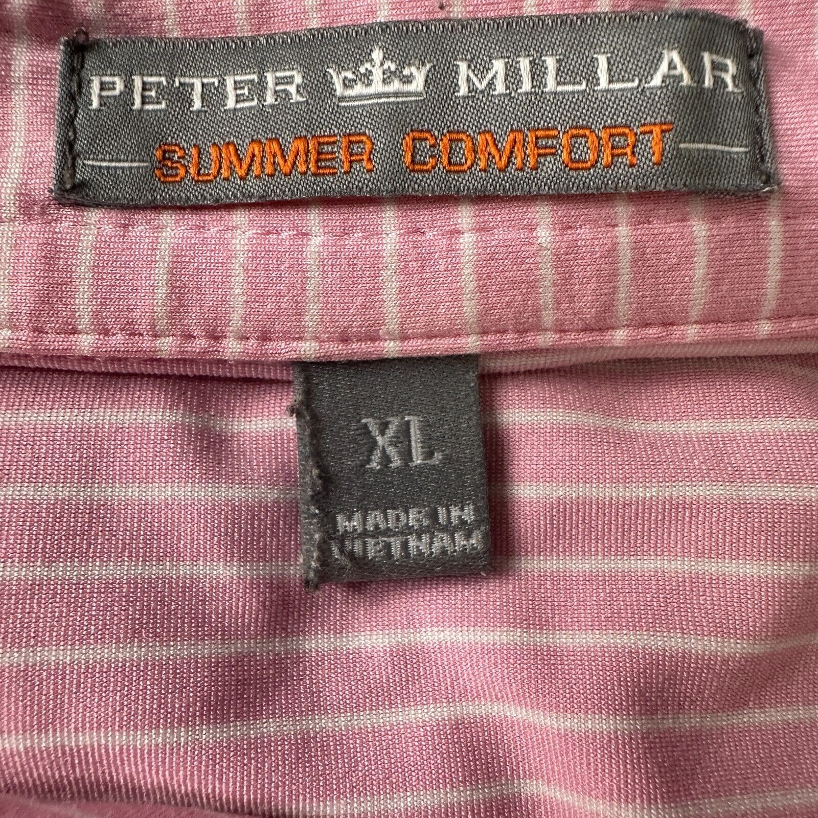 Peter Millar Peter Millar Summer Comfort Polo Shirt Men’s XL Pink Size US XL / EU 56 / 4 - 6 Thumbnail