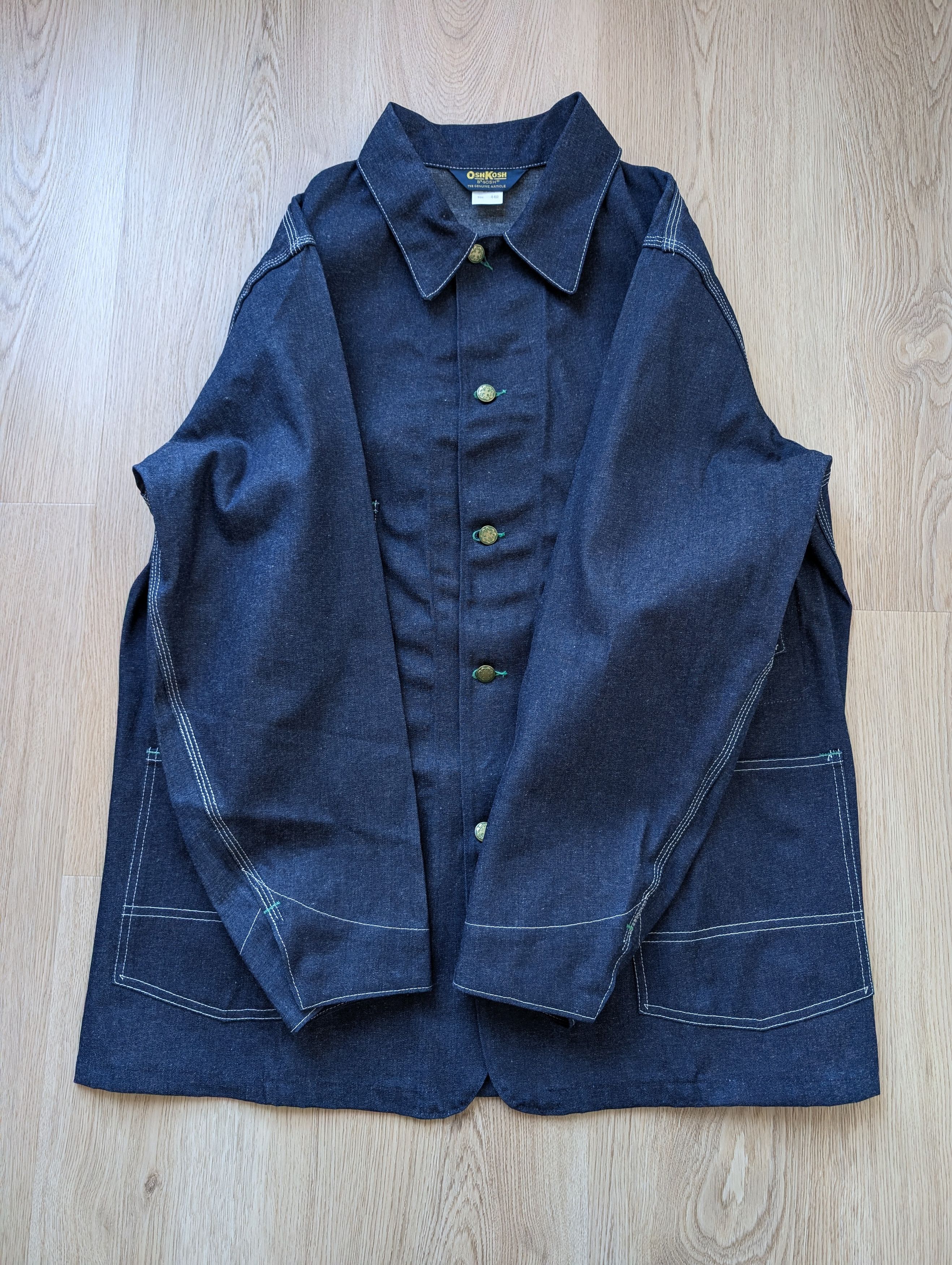 Other OshKosh Bgosh Union Made Sanforized Denim Chore Jacke Size US XL / EU 56 / 4 - 5 Thumbnail