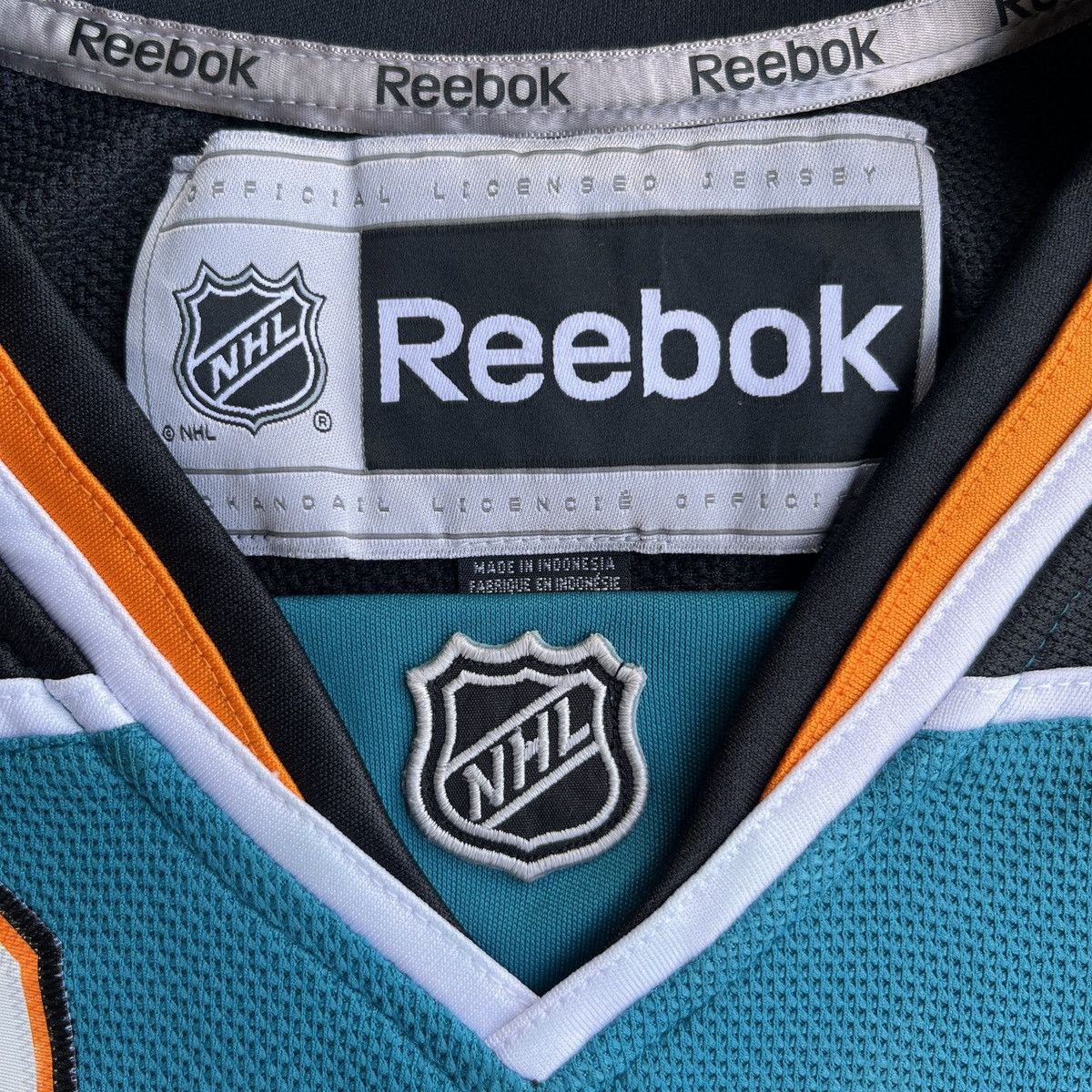 Reebok NHL San Jose Shark Reebok Jersey Size US XL / EU 56 / 4 - 9 Thumbnail