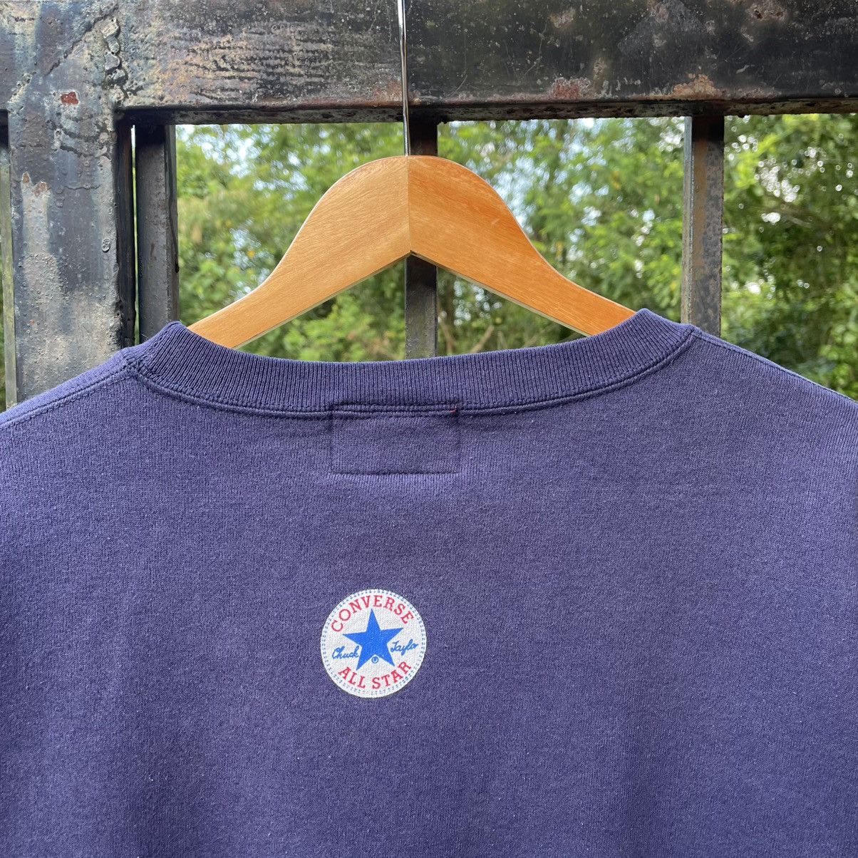 Converse 🔥Vintage 1993 Converse Big Clock Logo Sweatshirts Size US M / EU 48-50 / 2 - 3 Thumbnail
