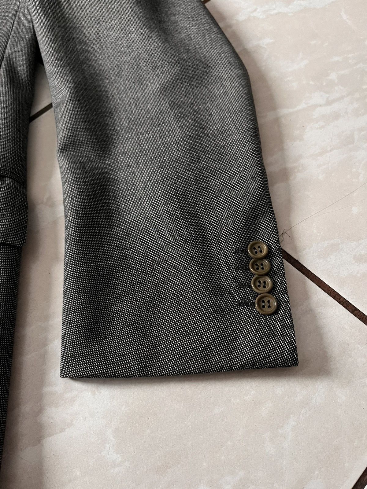 Kiton Kiton Napoli Wool Cashmere Blazer Coat Jacket 3 Button Italy Size 50R - 15 Thumbnail
