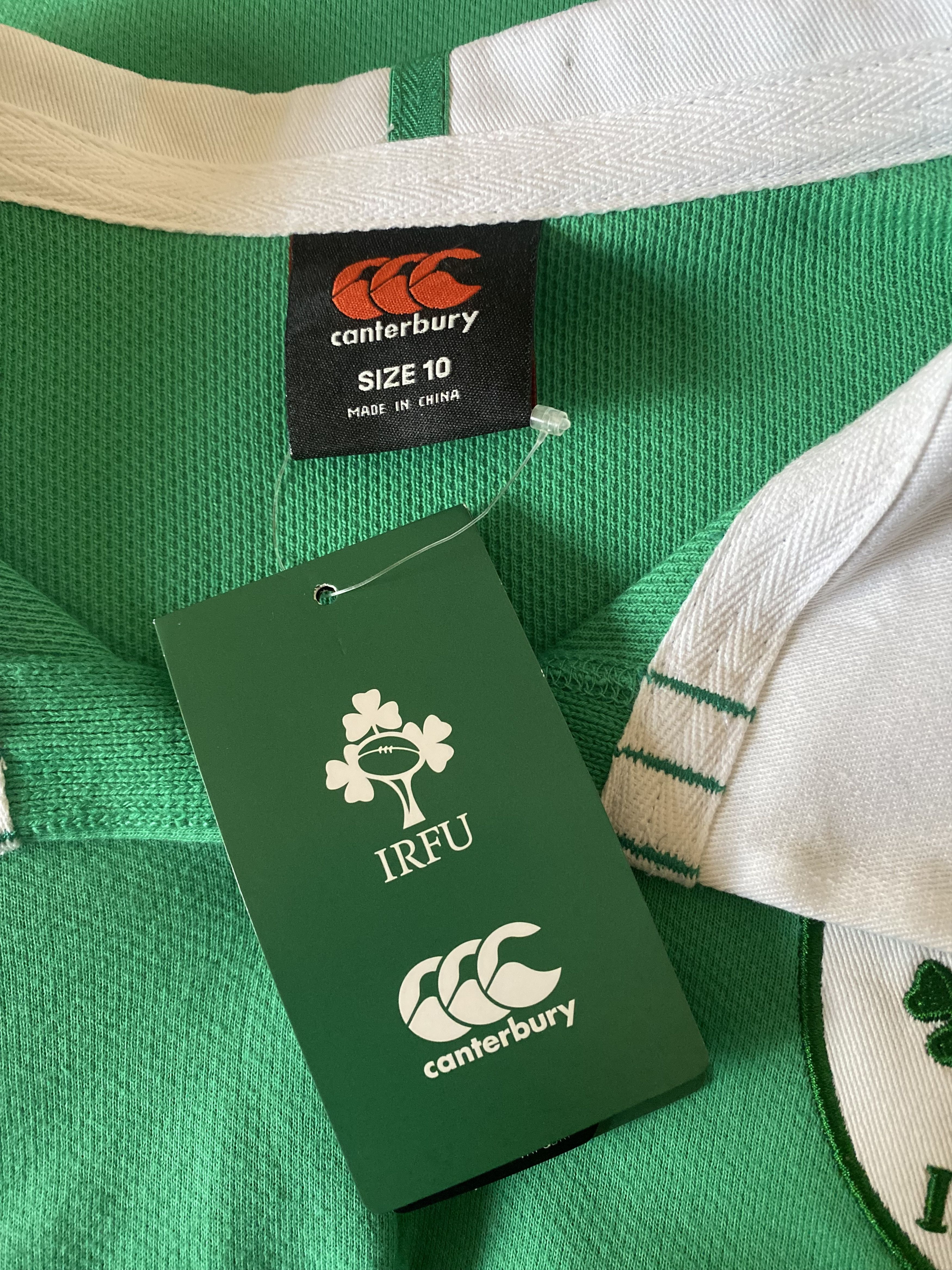 Canterbury of New Zealand NEW - Rugby IRELAND - Canterbury - Long Sleeve - S - UNIQUE Size US S / EU 44-46 / 1 - 4 Thumbnail