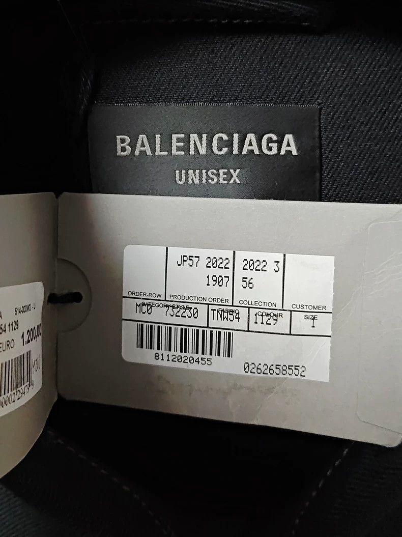 Balenciaga Balenciaga Be Different Distressed Denim Jacket-2506 Size US M / EU 48-50 / 2 - 4 Thumbnail