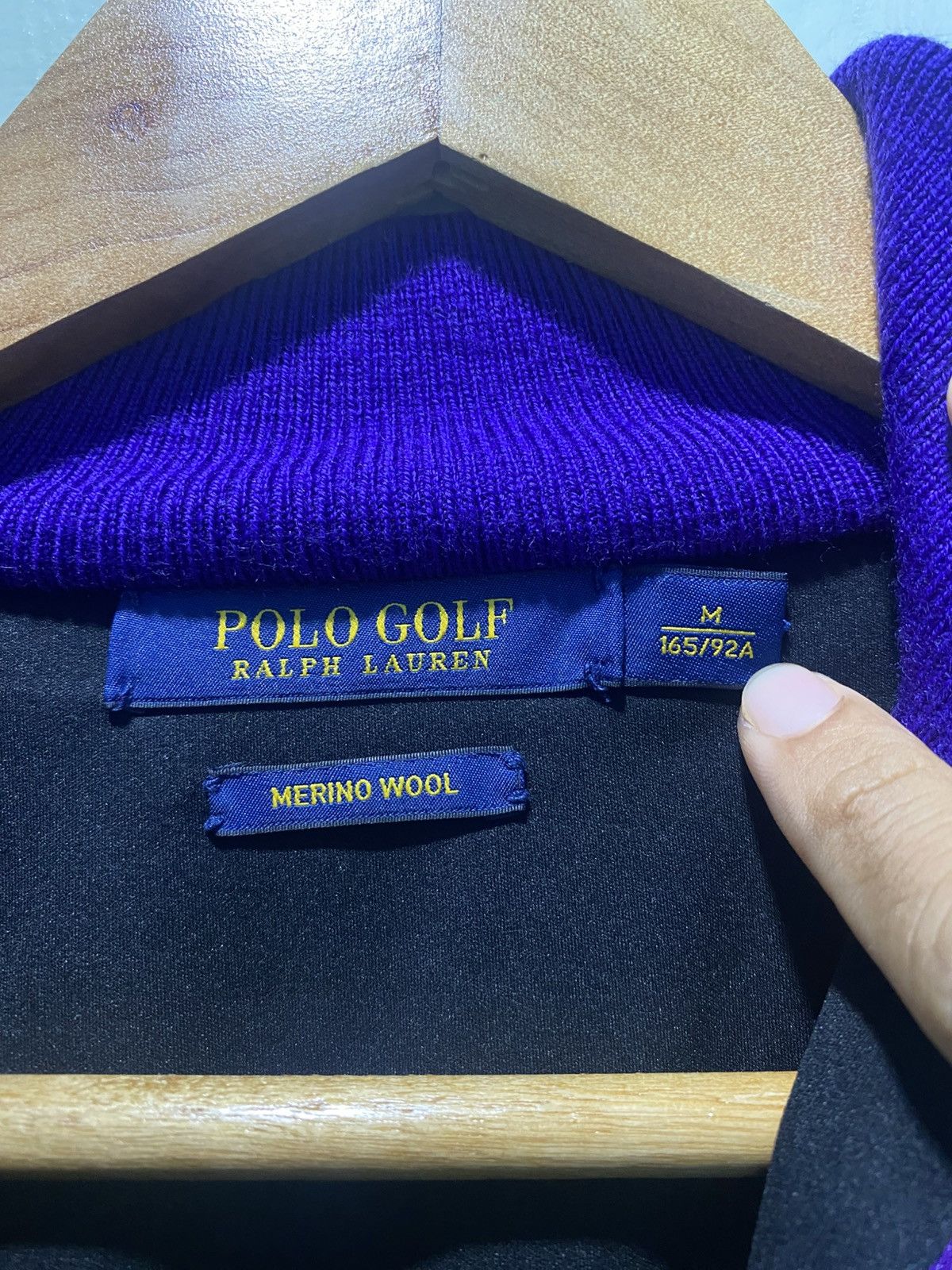 Polo Ralph Lauren Polo Ralph Lauren Golf Knitted Half Zipper Merino Wool Size M / US 6-8 / IT 42-44 - 7 Thumbnail