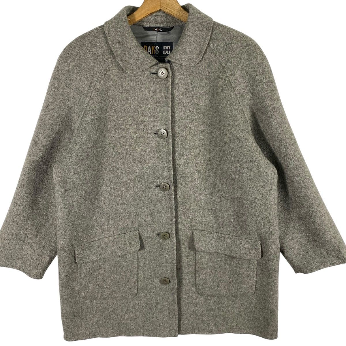 DAKS × Vintage Vintage Daks London Wool Button Jacket L Size Grey Colour Size US L / EU 52-54 / 3 - 4 Thumbnail
