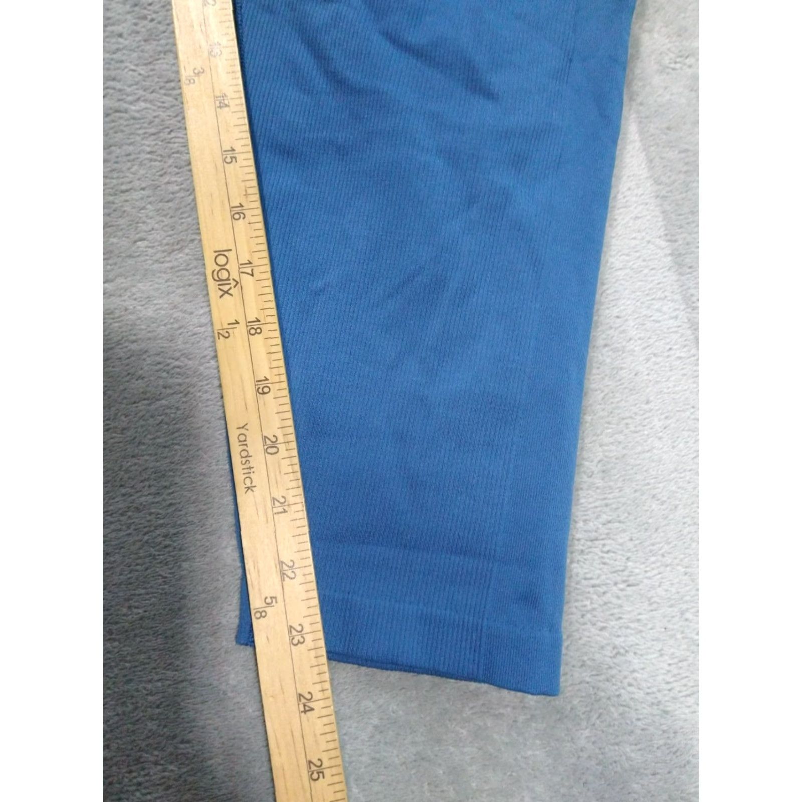 Athleta Athleta Leggings Womens 2X Blue Aurora Seamless Pull On Stretch High Rise Size 40" / US 18 - 5 Thumbnail