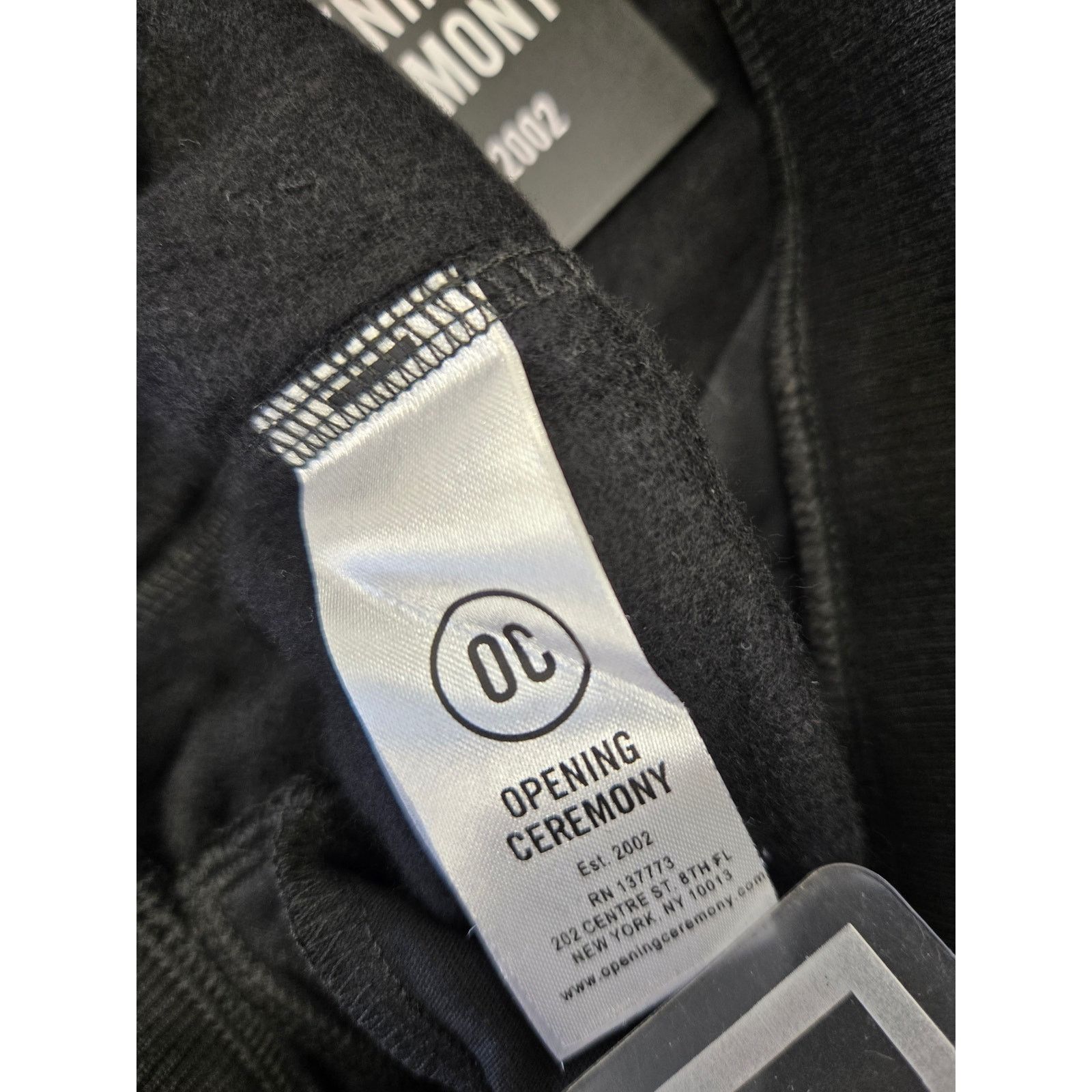 Opening Ceremony Opening Ceremony Black Sweatpants Size Small New with Tags Size US 32 / EU 48 - 4 Thumbnail