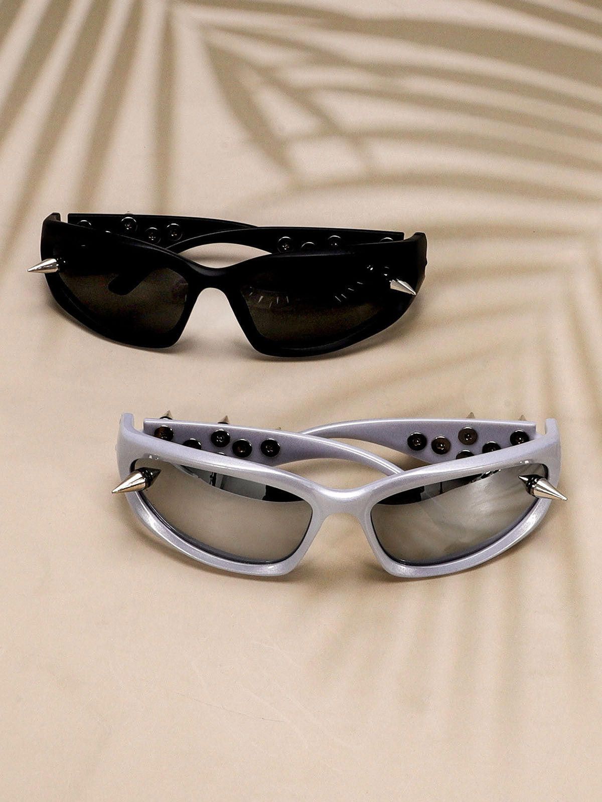 Other Edgy Punk Spike Sunglasses Size ONE SIZE - 4 Thumbnail