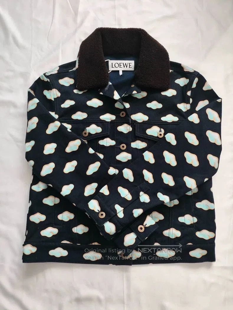 Loewe LOEWE Logo Print Collar Jacket Coat. Size US M / EU 48-50 / 2 - 1 Thumbnail