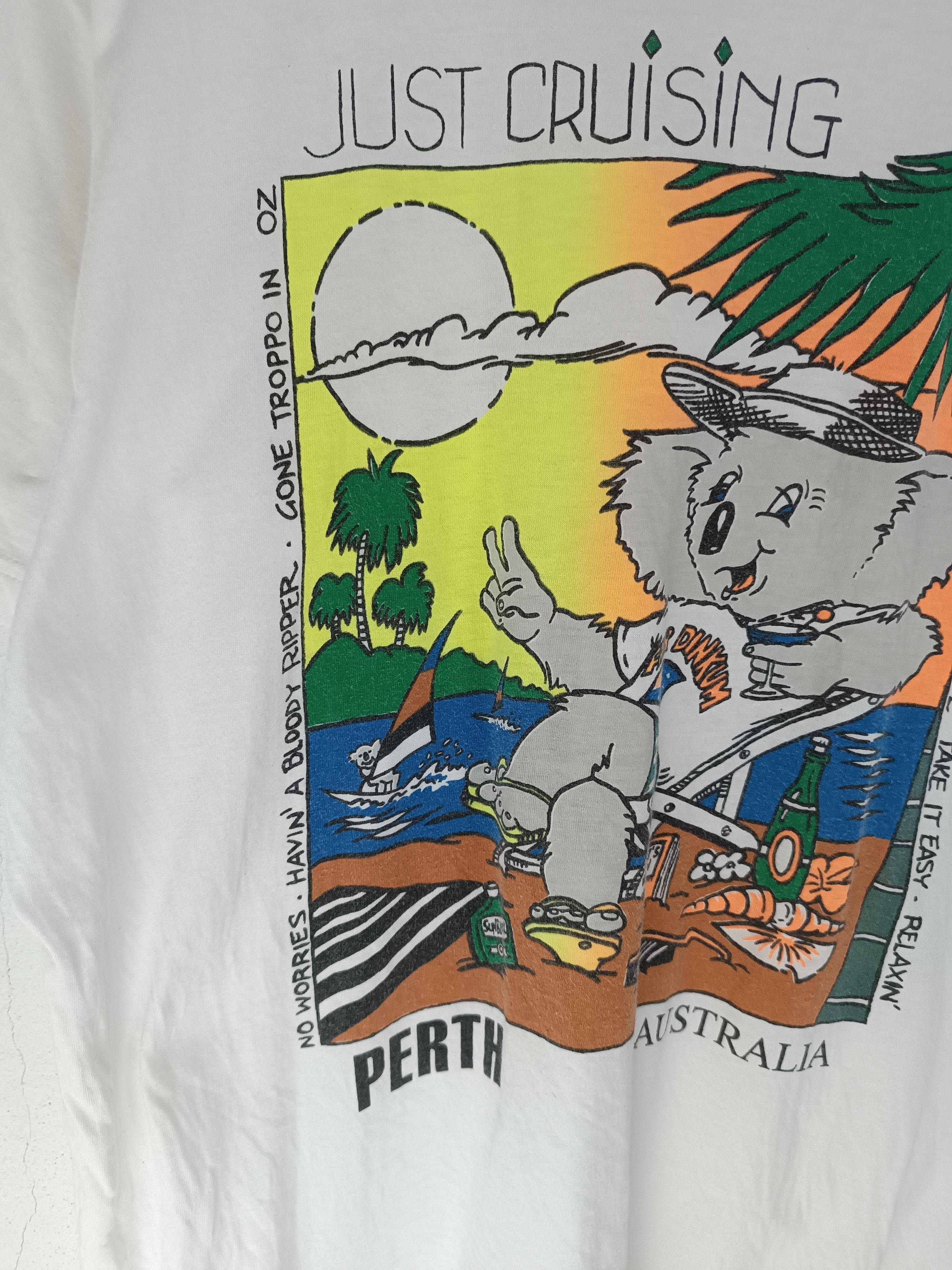 The Australian Outback Collection VINTAGE 90'S PERTH AUSTRALIA JUST CRUISING KOALA DOWN UNDER Size US L / EU 52-54 / 3 - 11 Thumbnail
